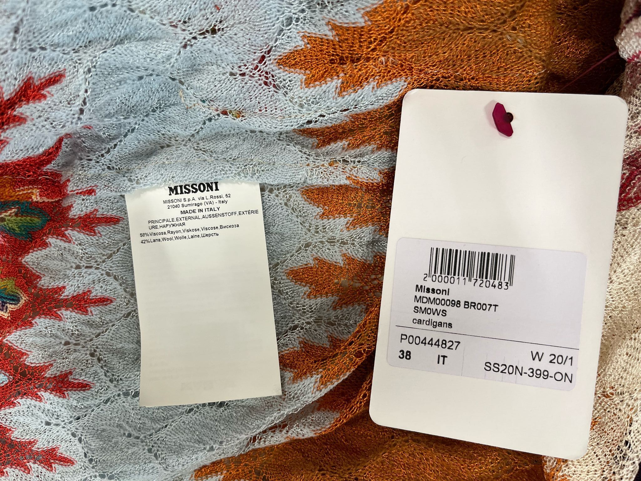 Missoni Missoni sweater Size XS / US 0-2 / IT 36-38 - 6 Thumbnail