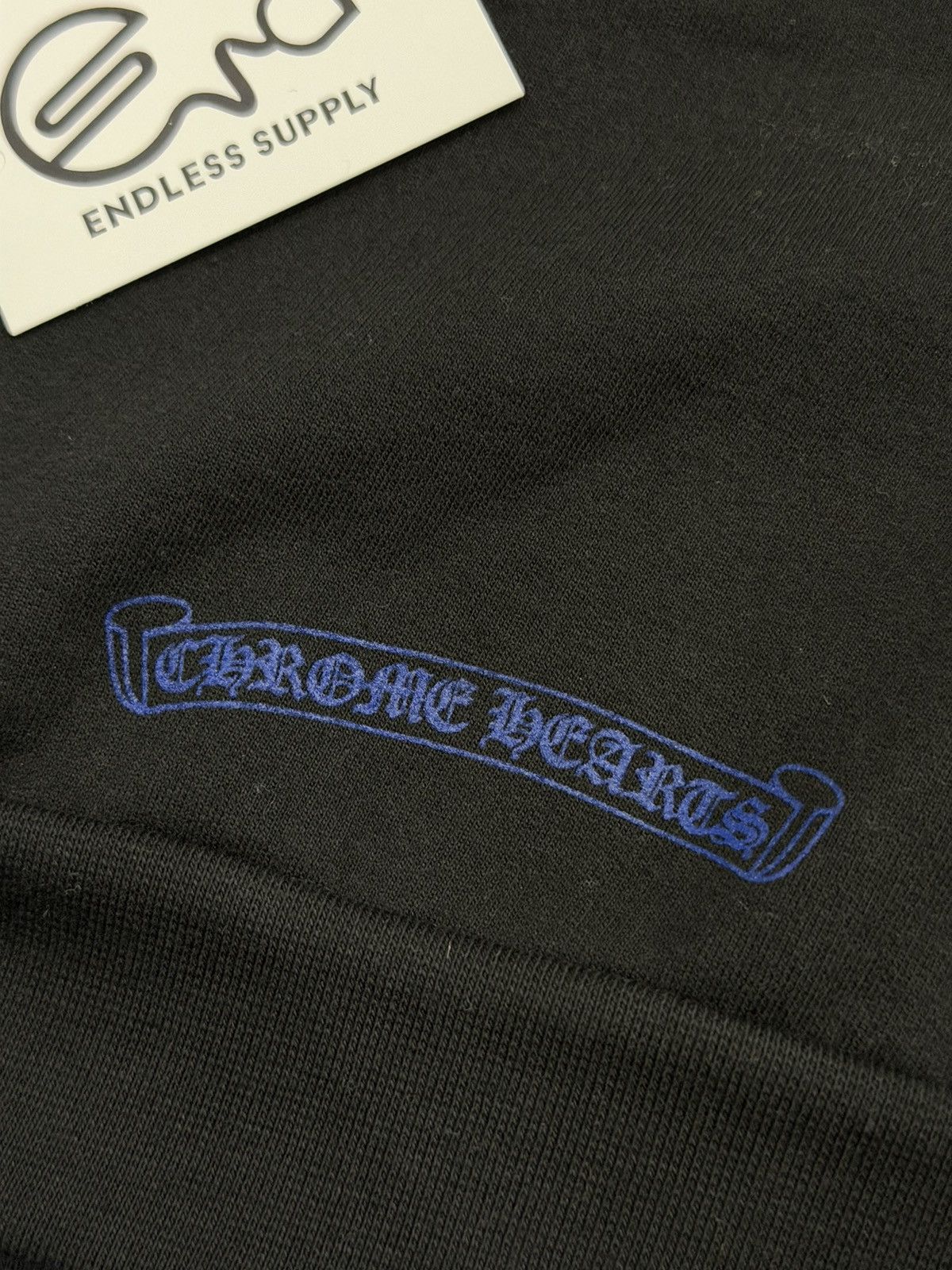 Chrome Hearts Chrome Hearts Vertical Logo Hoodie Black/Blue Size US M / EU 48-50 / 2 - 3 Thumbnail