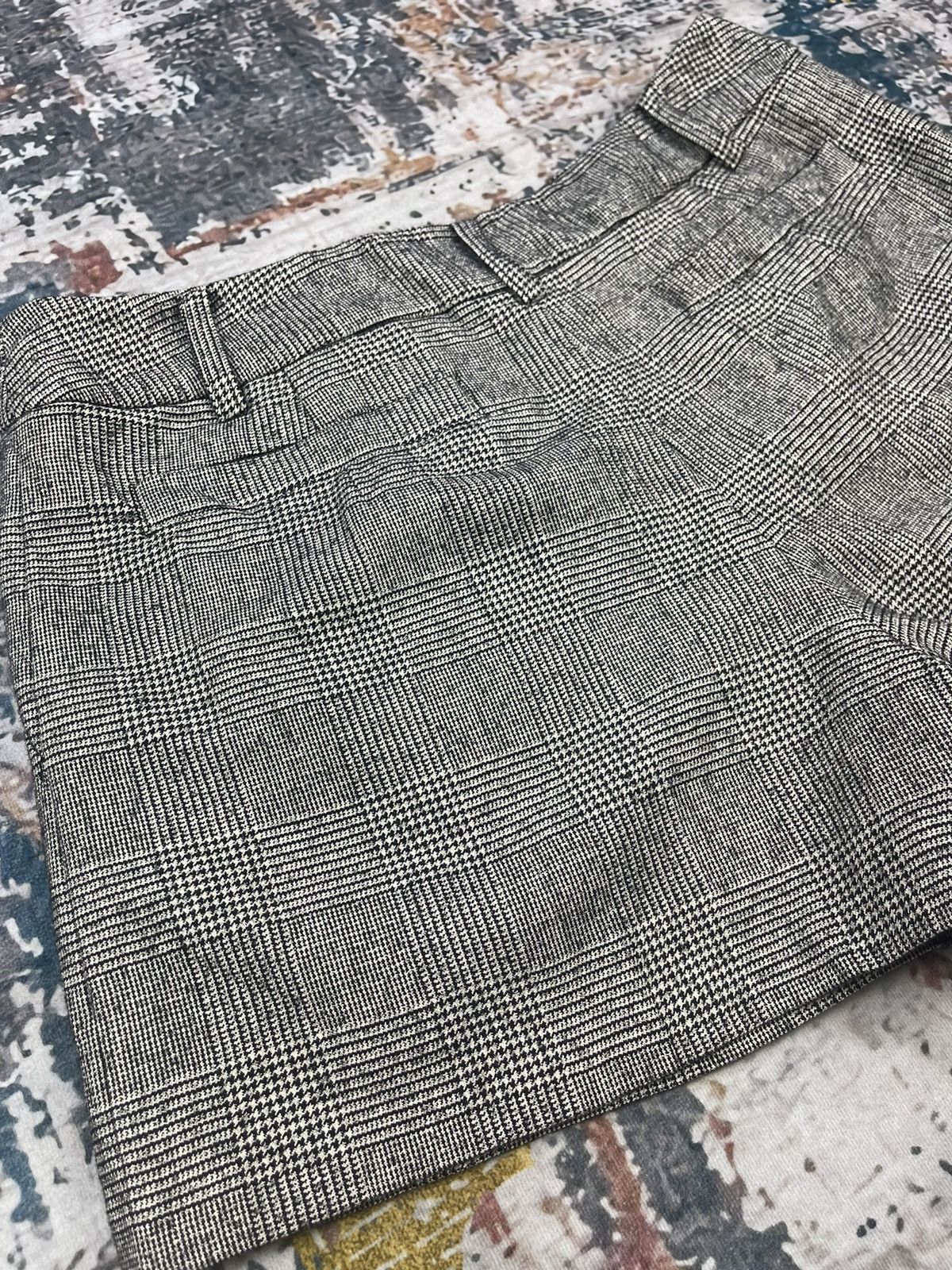 Jil Stuart Jil Stuart Glen Plaid Tweed Peplum Blouse Set Size S / US 4 / IT 40 - 11 Thumbnail
