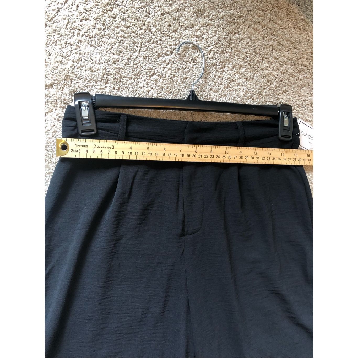 Other No Comment NY LA Women’s Black Flowing Soft Pants Size M NWT Size 30" / US 8 / IT 44 - 4 Thumbnail