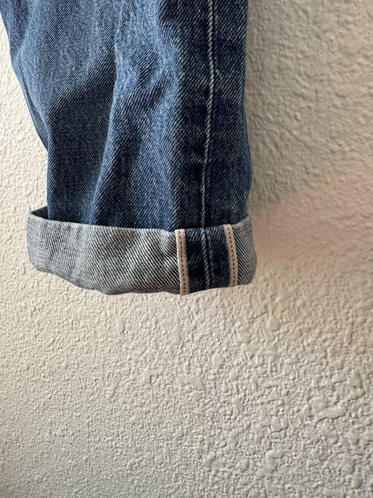 Levi's Levi’s Premium 501 ST Selvedge Jeans W38 L29 (Blank Red Tab) Size US 38 / EU 54 - 6 Thumbnail