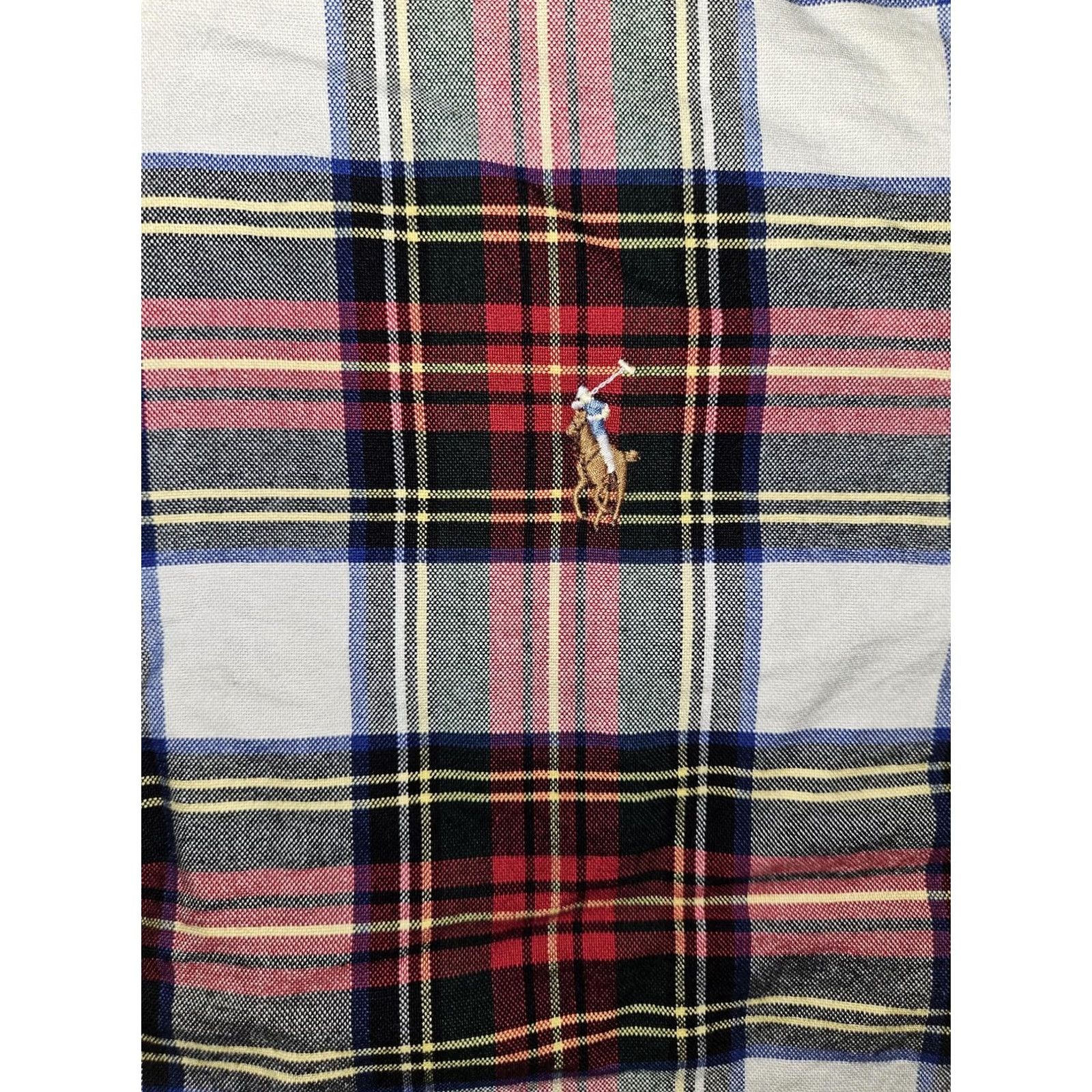 Ralph Lauren Ralph Lauren Shirt Mens Large Multicolor Plaid Button Down Long Sleeve Pony Logo Size US L / EU 52-54 / 3 - 5 Thumbnail