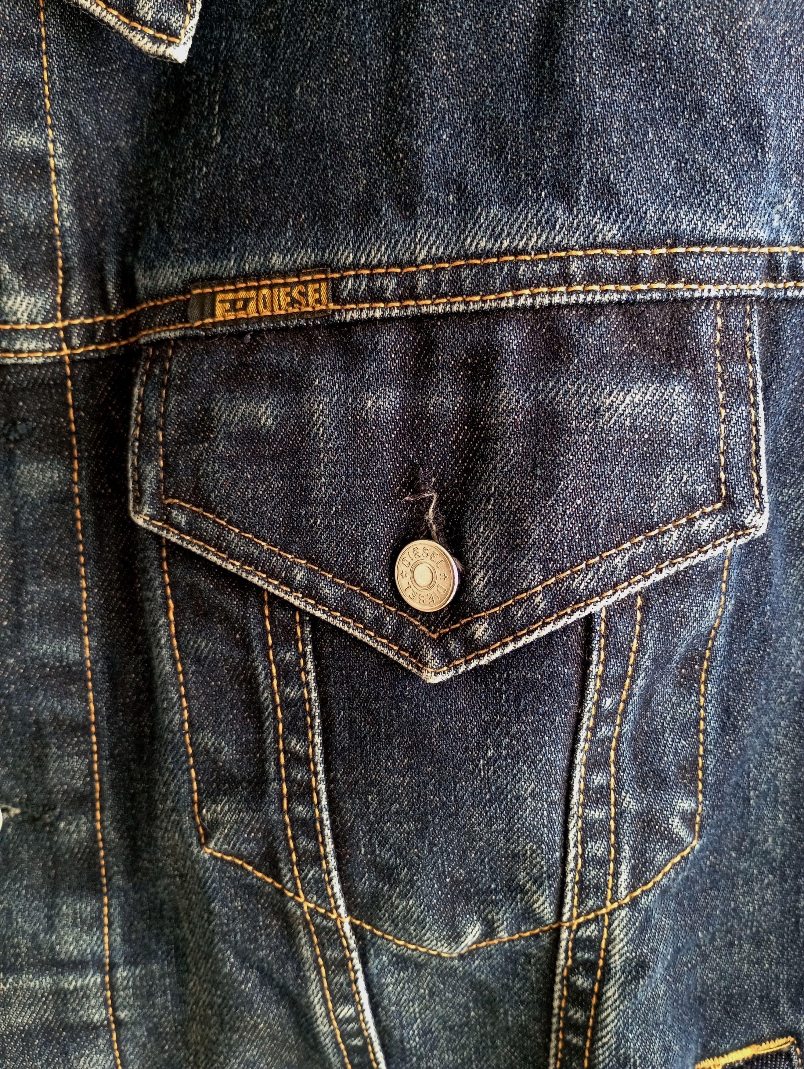 Diesel Vintage Diesel Trucker Jacket Denim Jeans Size US XXL / EU 58 / 5 - 9 Thumbnail