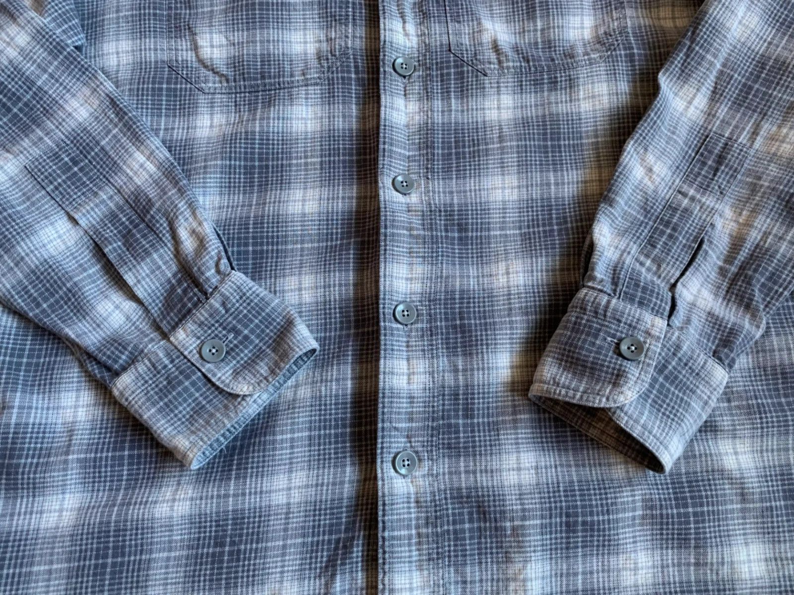 Tom Ford Slim Fit Button Down Collar Checked Shirt Flannel Size 43 Size US M / EU 48-50 / 2 - 7 Thumbnail