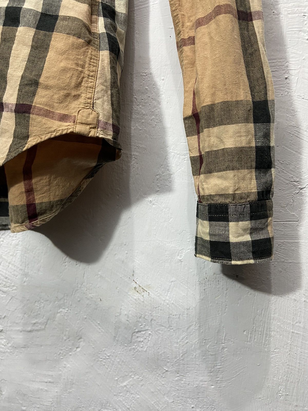 Burberry × Vintage Burberry Nova Check Shirt Size XS / US 0-2 / IT 36-38 - 9 Thumbnail
