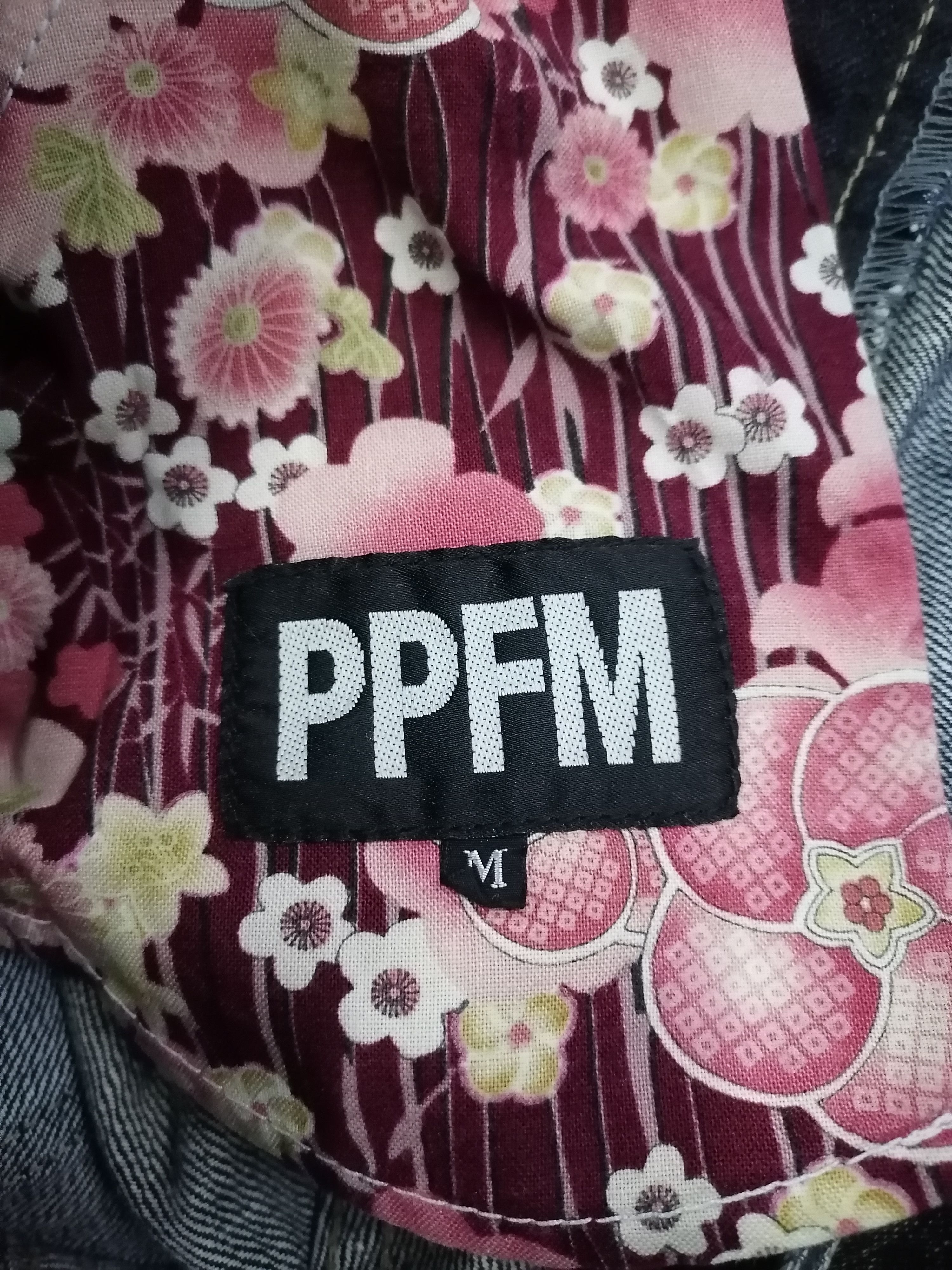 Japanese Brand × PPFM Ppfm Double Waist Re-Cut Distressed Denim Short Pants Size US 33 - 6 Thumbnail