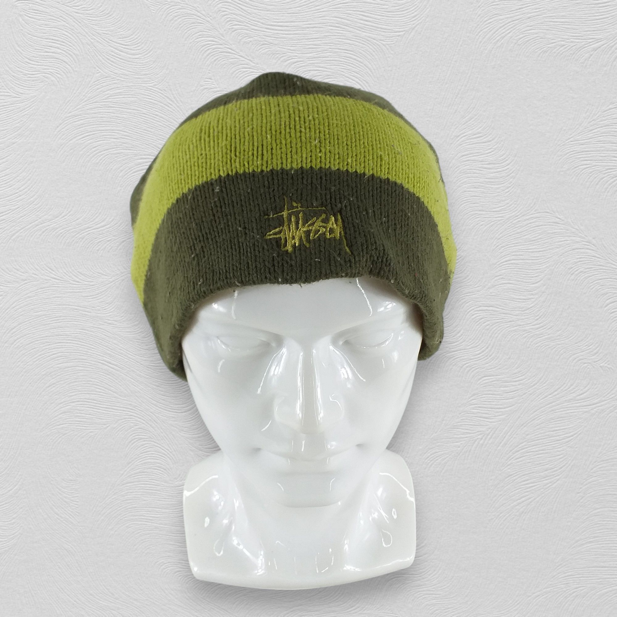 Stussy Stussy Stripes Snow Cap Hat Beanie -BN358 Size ONE SIZE - 1 Thumbnail