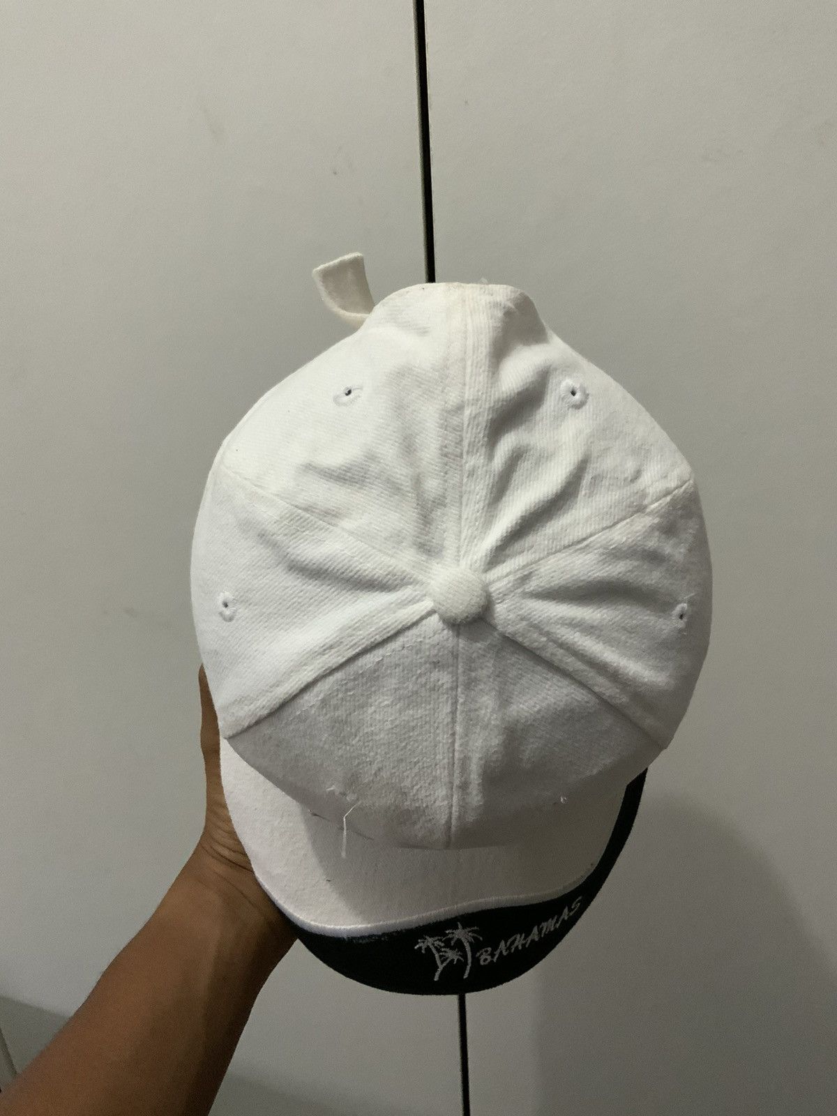Hat Club Nassau Bahamas White Hat Size ONE SIZE - 7 Thumbnail