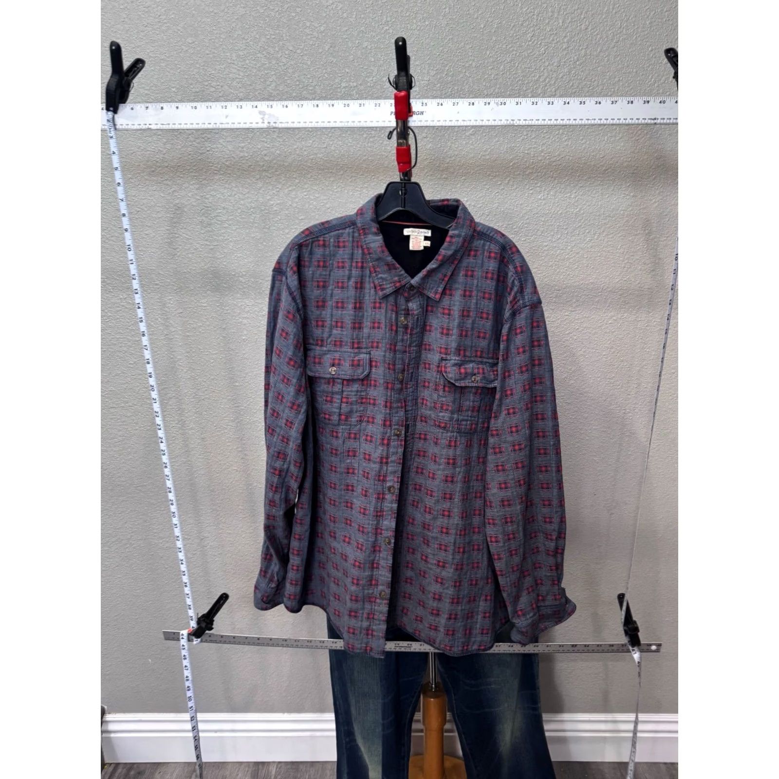 Carbon2Cobalt Carbon 2 Cobalt Long Sleeve Shirt 2XL Multicolor Mens Short Sleeve 18 x 36/37 Size US XXL / EU 58 / 5 - 3 Thumbnail