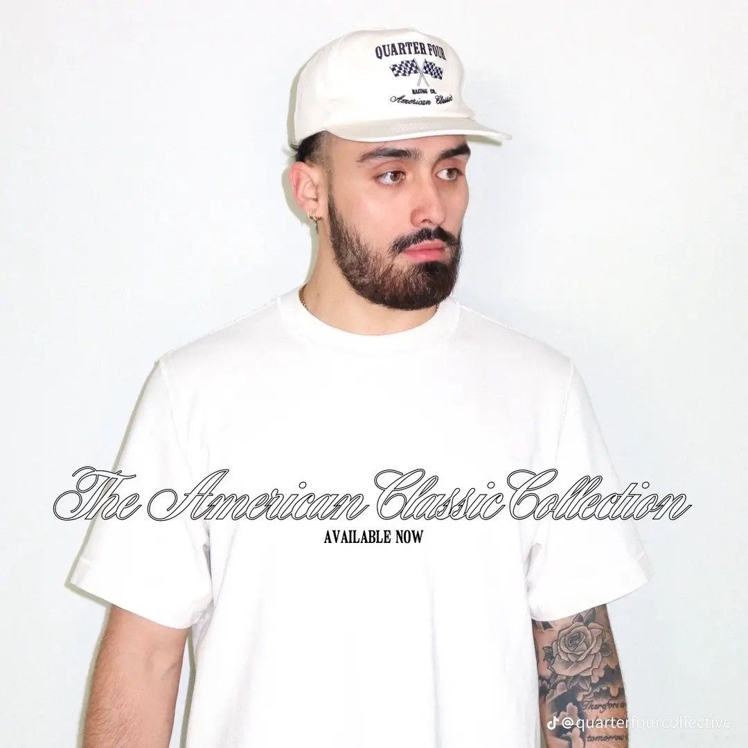 Other Quarter Four Collective racing co cream trucker hat Size ONE SIZE - 5 Thumbnail