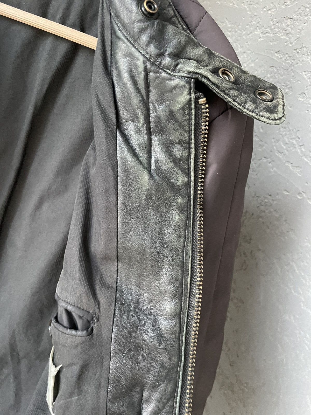 Maison Margiela Maison Martin Margiela leather trim bomber jacket Size US L / EU 52-54 / 3 - 5 Thumbnail