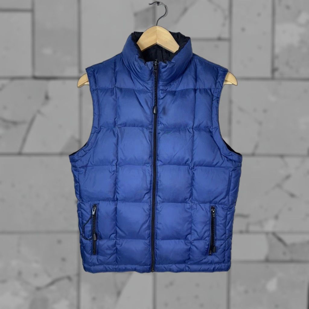 Gap VINTAGE Gap Reversible DOWN PUFFER VEST Navy Blue/Black Unisex S Vest Mens Size US S / EU 44-46 / 1 - 1 Thumbnail