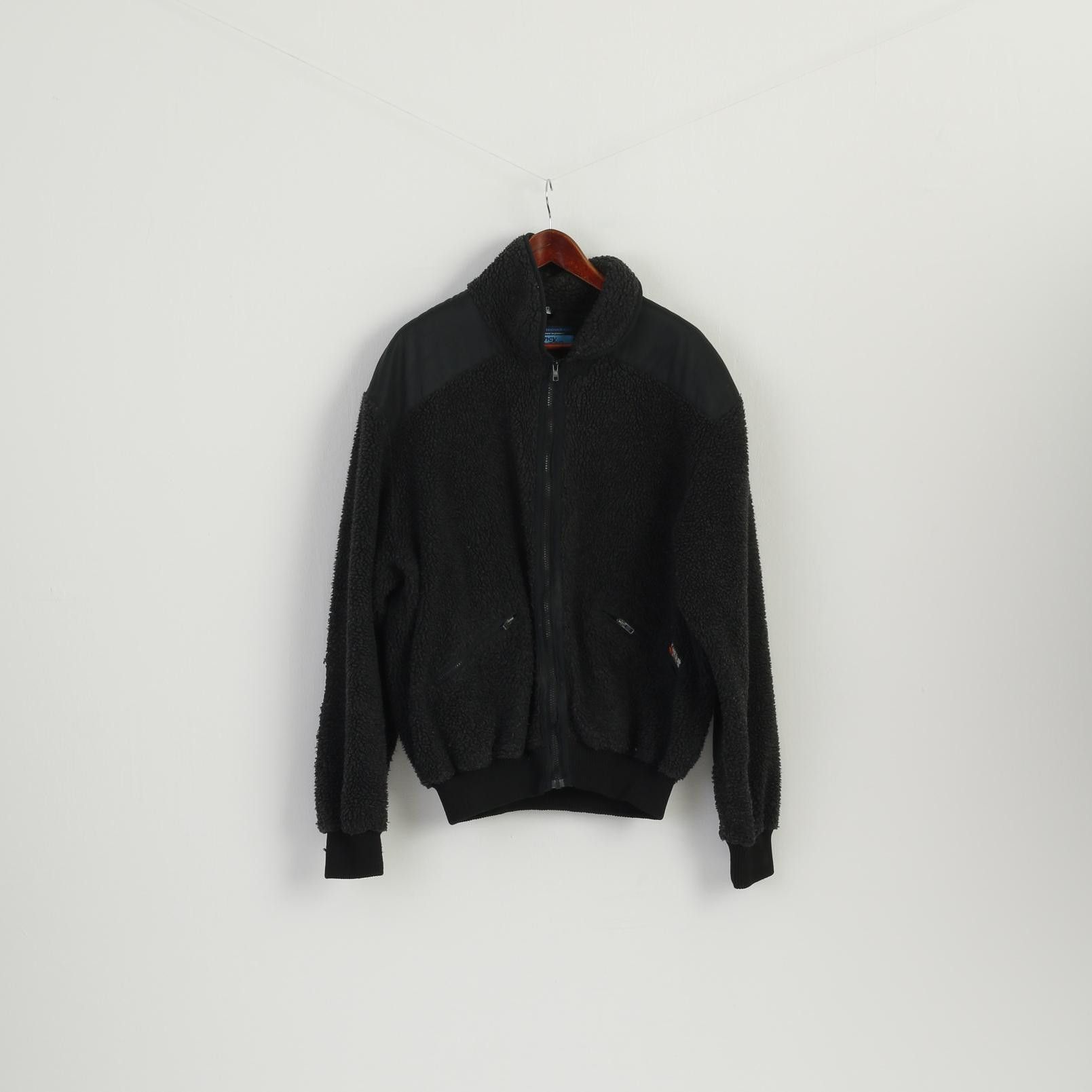 Vintage Vintage Rukka Men L Fleece Jacket Graphite Fancy 2525 Size US L / EU 52-54 / 3 - 1 Thumbnail