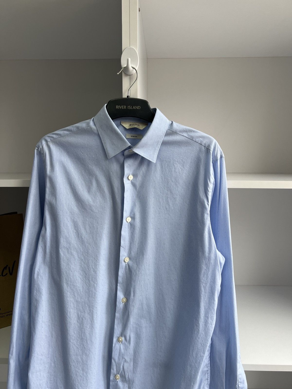 Designer × Ermenegildo Zegna × Vintage Vintage Zegna Luxury Old Money style Button Up Shirt Size US M / EU 48-50 / 2 - 6 Thumbnail