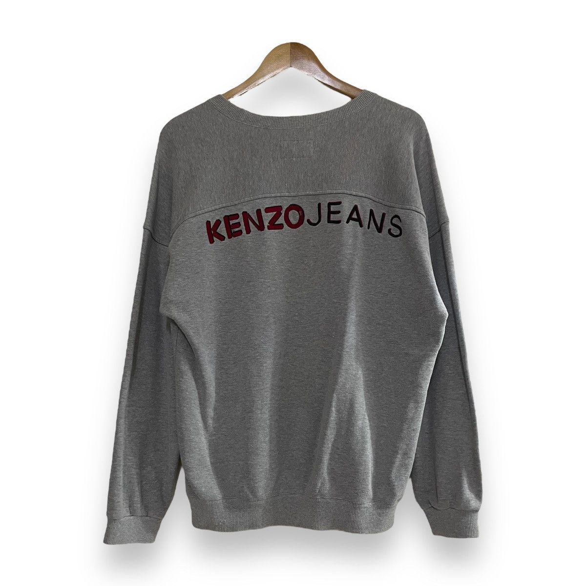 Japanese Brand ORIGINAL KENZO MADE IN JAPAN GREY SWEATSHIRT Size US L / EU 52-54 / 3 - 10 Thumbnail