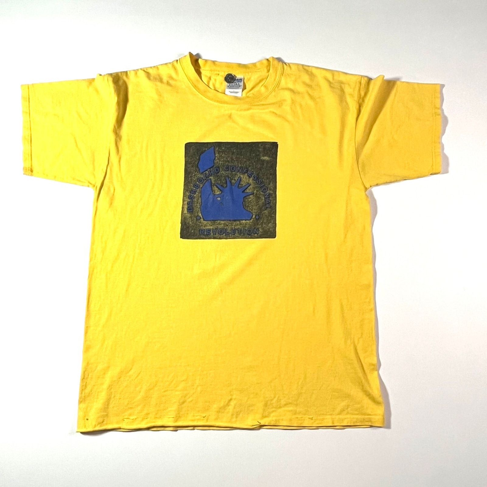 Band Tees × Vintage Vintage 1990’s Dashboard Confessional Revolution Tshirt Med Size US M / EU 48-50 / 2 - 1 Thumbnail