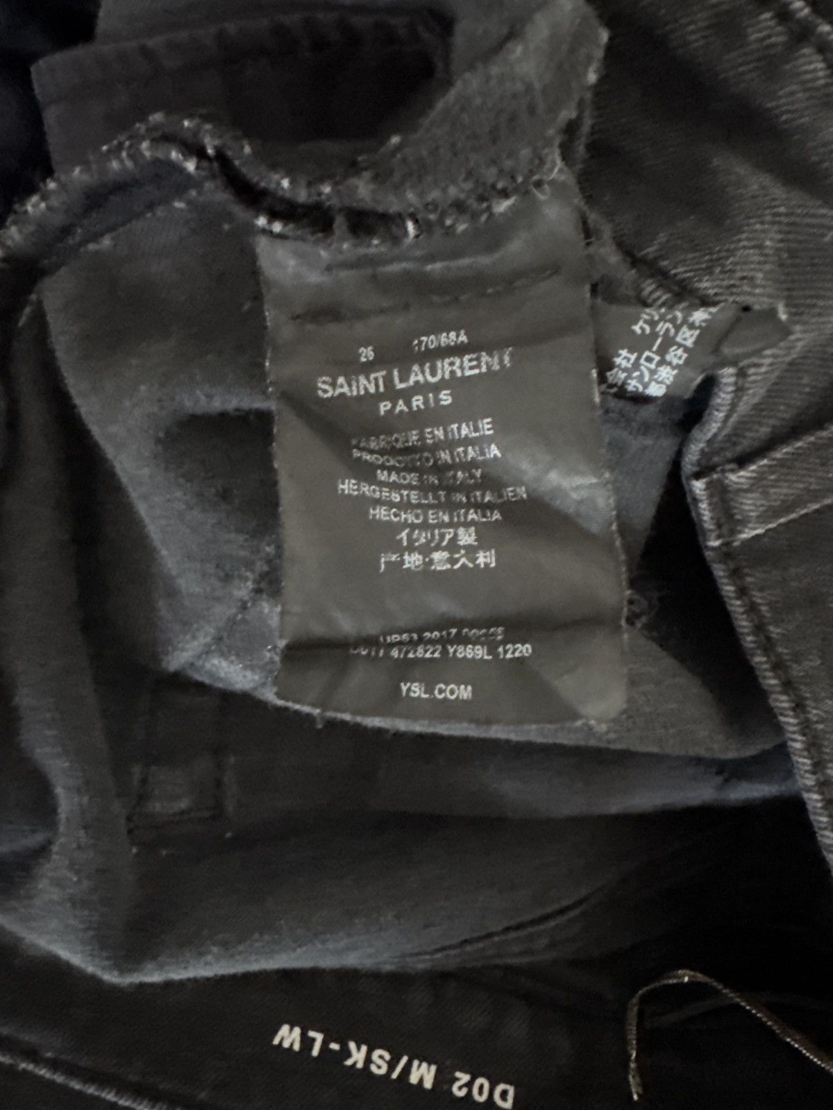 Saint Laurent Paris Saint laurent Jeans Size US 26 / EU 42 - 4 Thumbnail