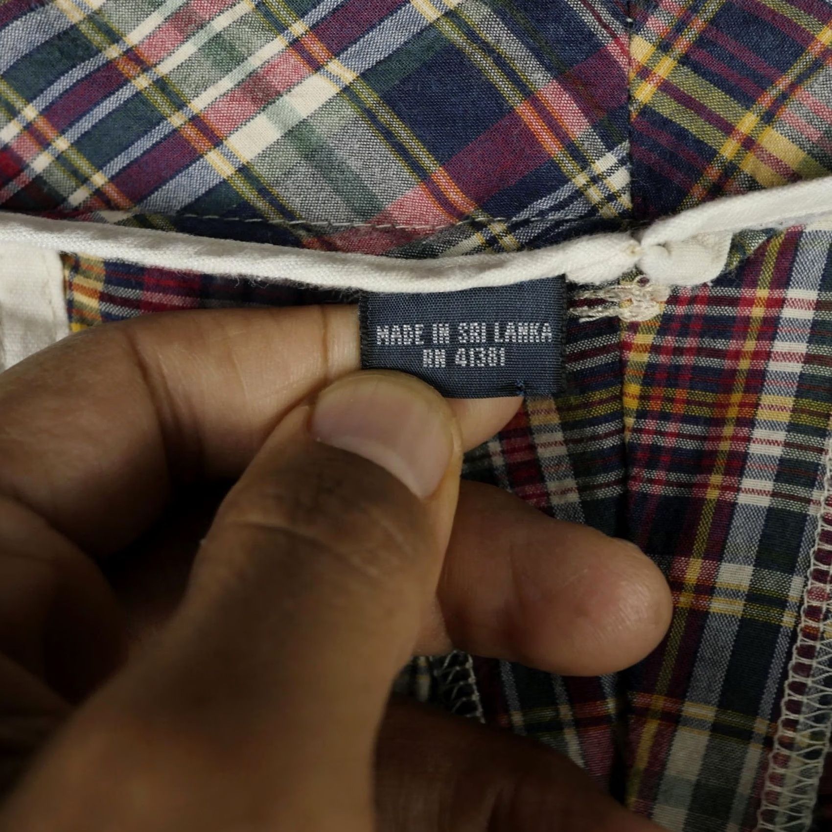 Polo Ralph Lauren Polo Ralph Lauren Shorts Mens 38 Madras Plaid Cotton Chino Preppy Casual Size US M / EU 48-50 / 2 - 5 Thumbnail
