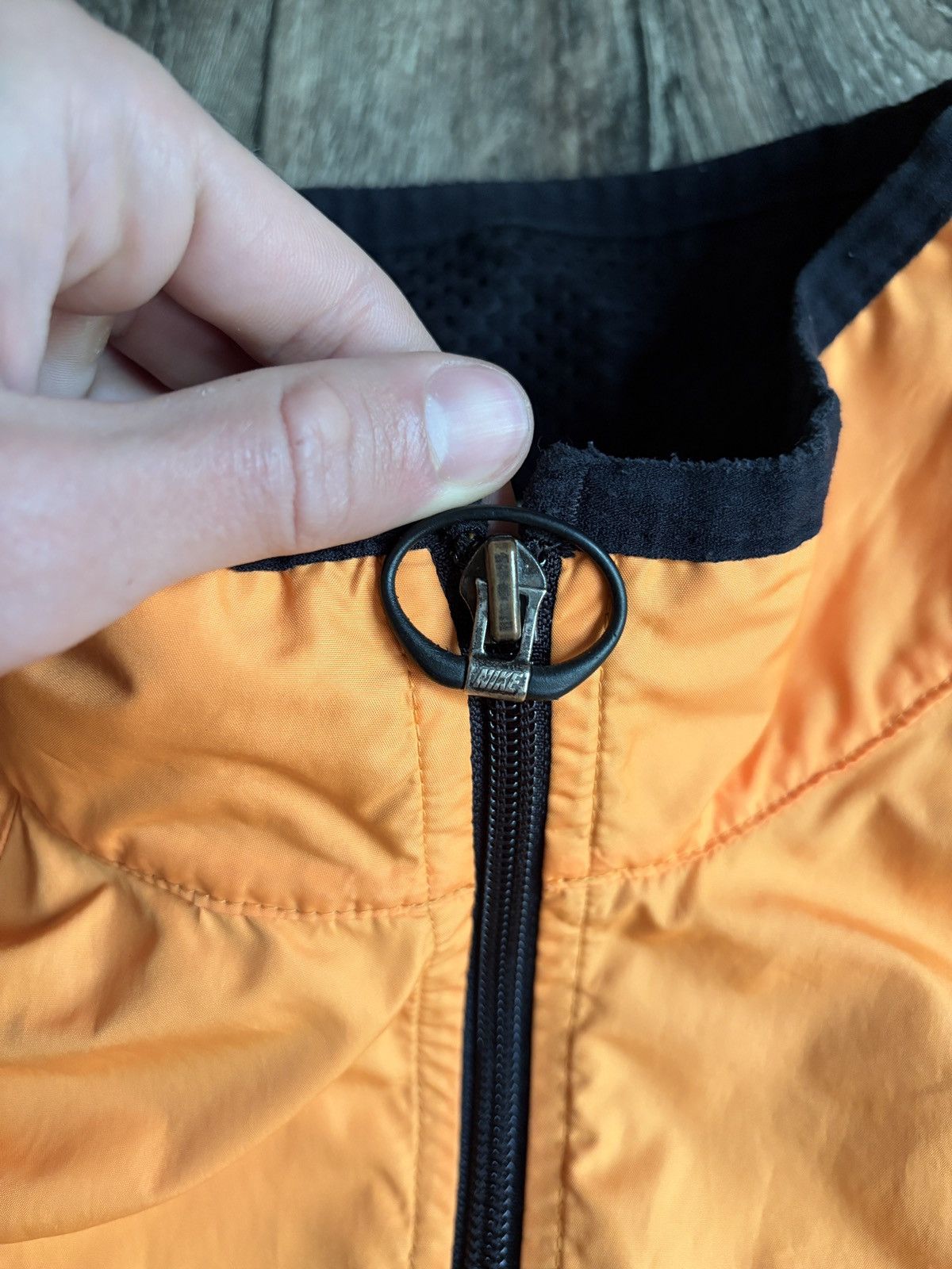 Nike Y2K Nike Vintage Windbreaker Full Zip Light Jacket 1990s Size US L / EU 52-54 / 3 - 3 Thumbnail
