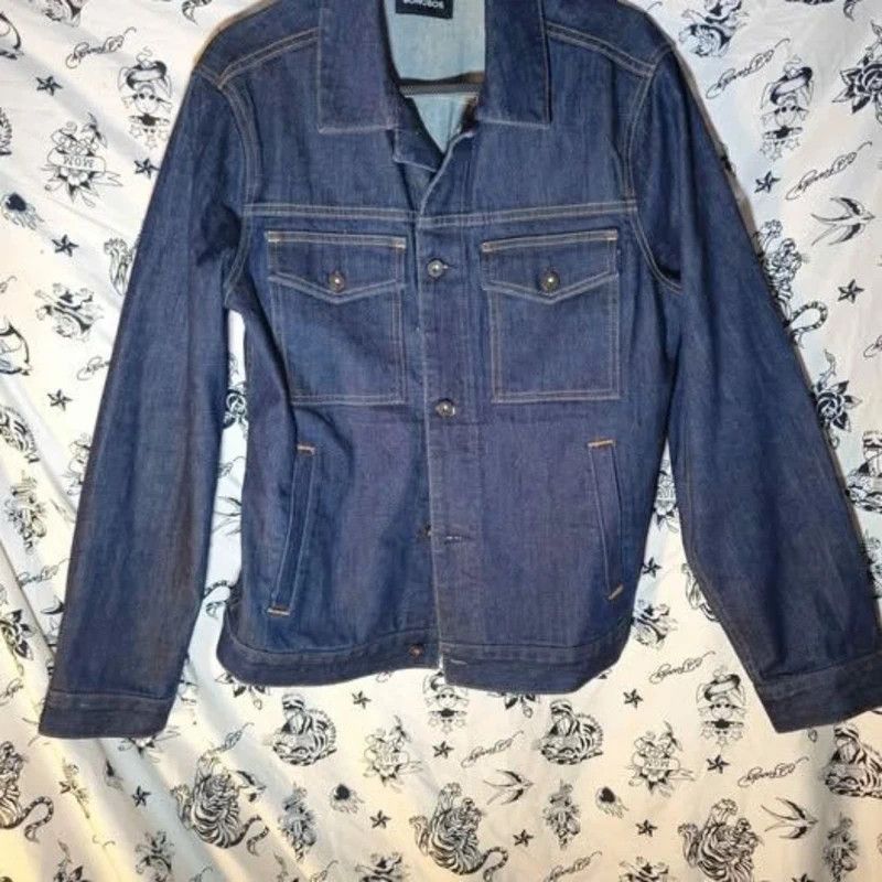 Bonobos Men's Medium Bonobos Stretch Dark Indigo Denim Jacket Size US M / EU 48-50 / 2 - 1 Thumbnail