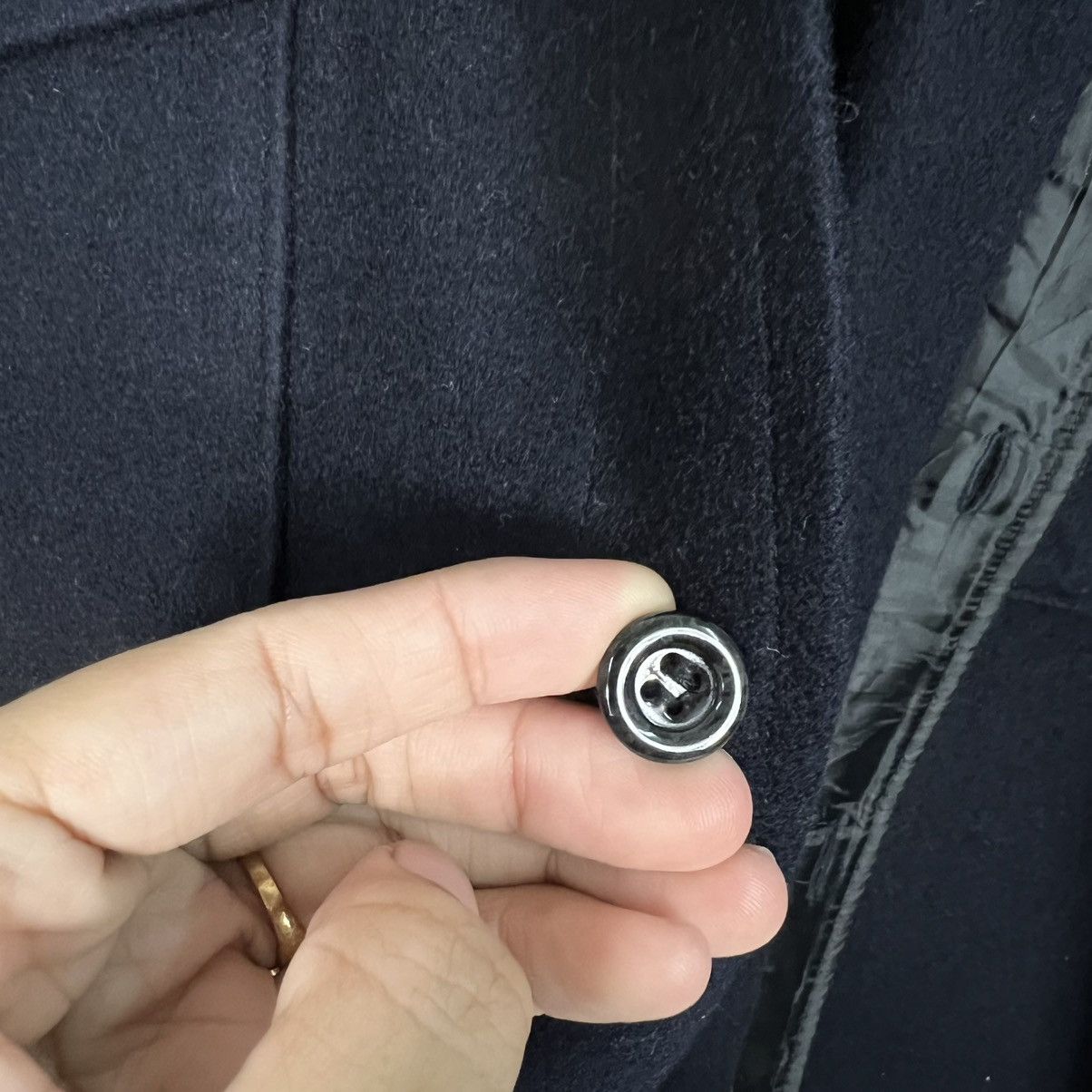 Japanese Brand CORISCO Double Pocket Wool Flannel Jacket #4125-C187 Size US L / EU 52-54 / 3 - 10 Thumbnail