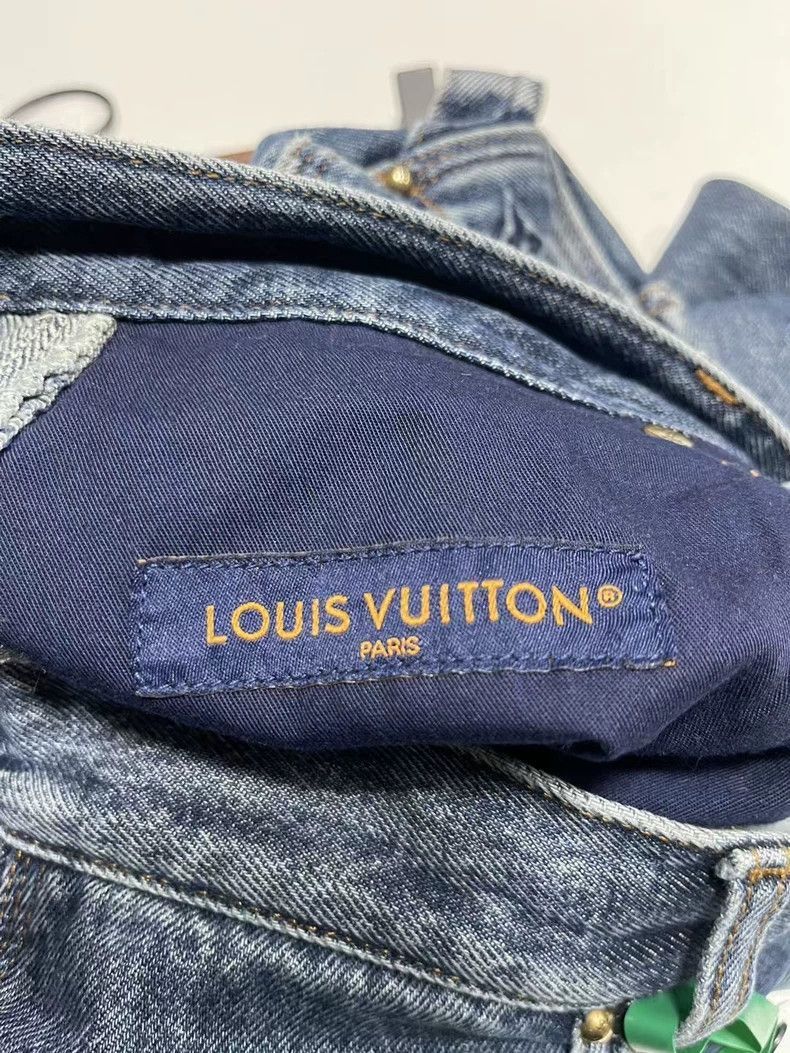 Louis Vuitton Louis Vuitton Blue Denim Lumber Pants-2507 Size US 30 / EU 46 - 6 Thumbnail