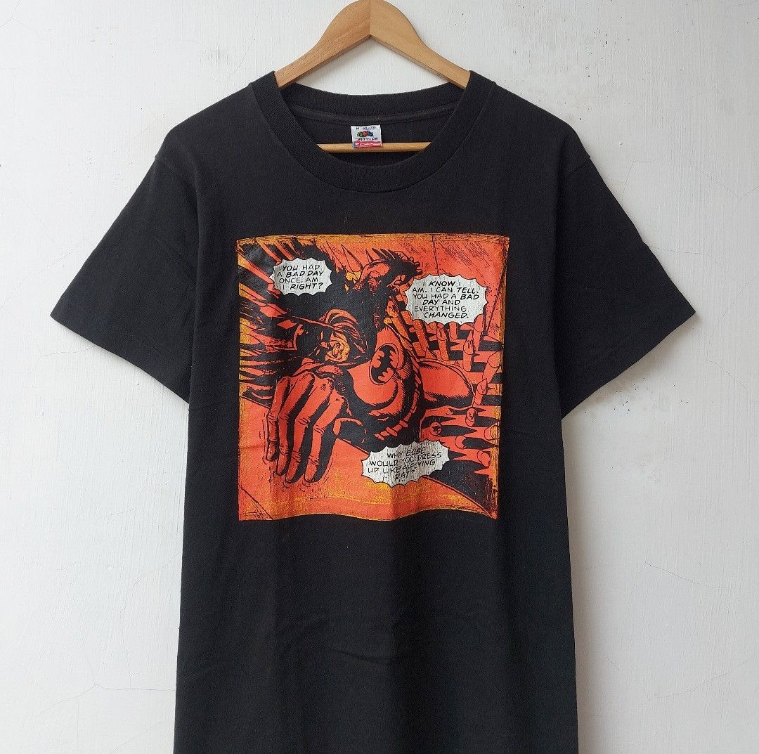 DC Comics × Vintage Vintage 1989 Batman DC Comics Tshirt Size US M / EU 48-50 / 2 - 2 Thumbnail