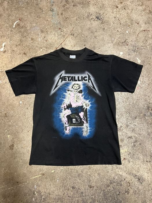 Ride the lightning vintage hot sale shirt