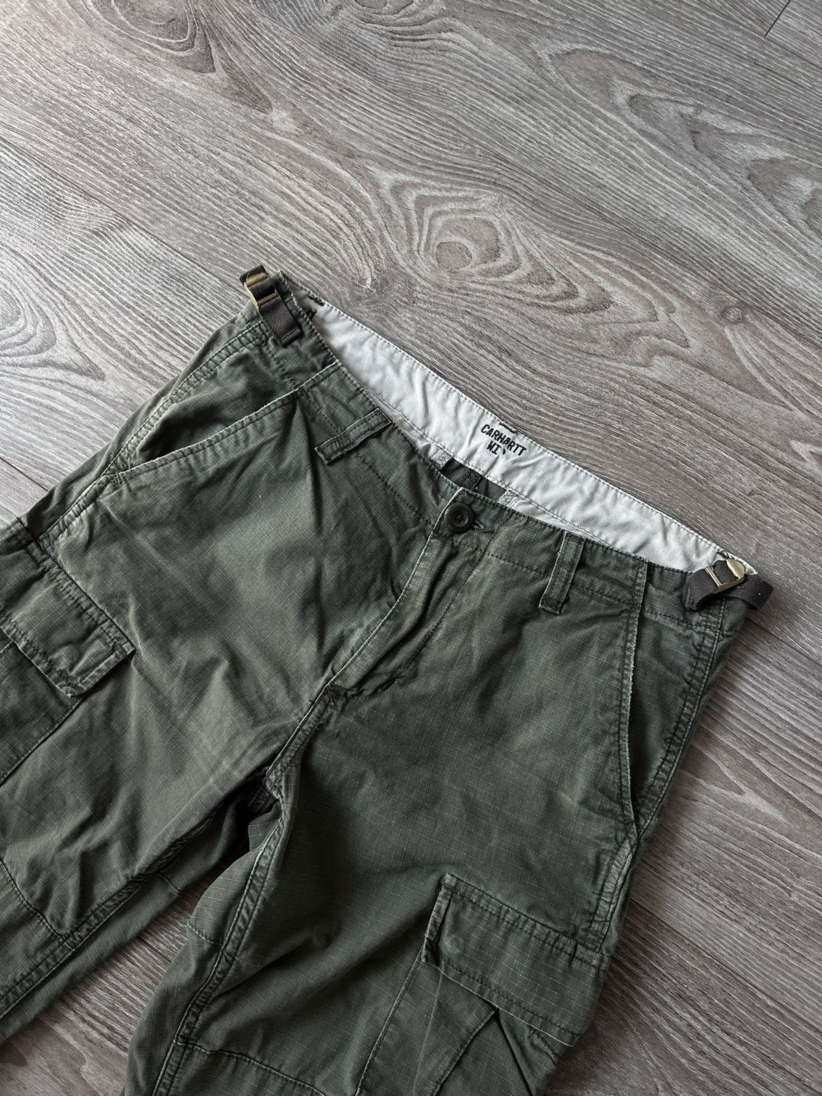 Carhartt × Carhartt Wip ‼️Carhartt Wip Regular Cargo Y2k Box Logo Rap Pants‼️ Size US 36 / EU 52 - 4 Thumbnail