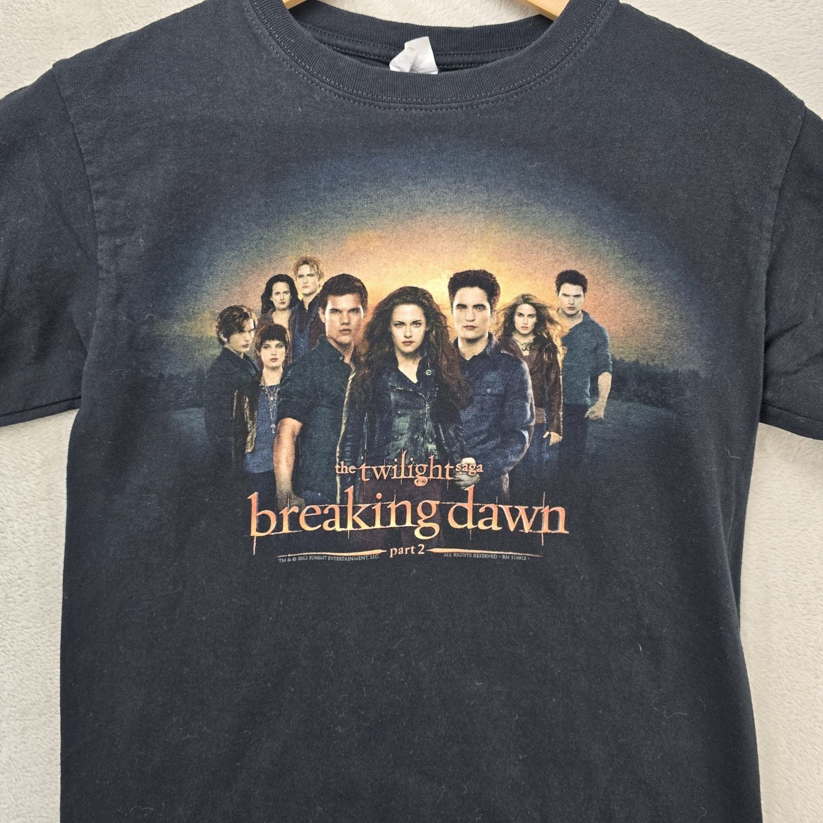 Anvil Twilight Breaking Dawn Part 2 Shirt Small Bella Edward Y2K Size S / US 4 / IT 40 - 2 Thumbnail