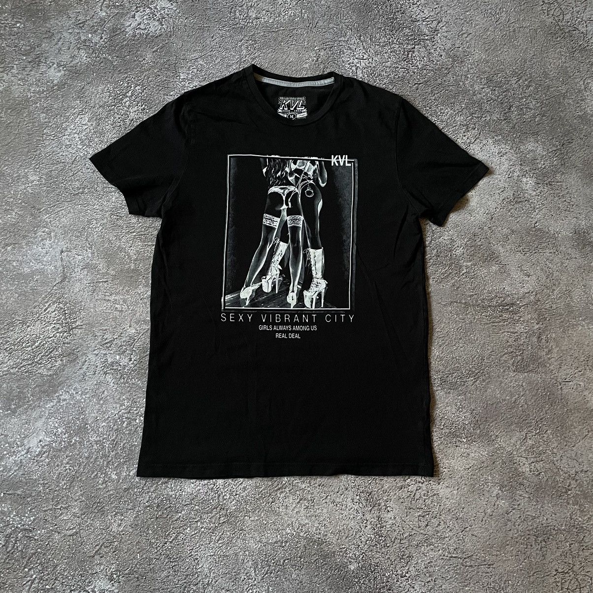 Vintage Vintage Y2K Graphic Tee Dark Aesthetic Underground Streetwea Size US M / EU 48-50 / 2 - 2 Thumbnail
