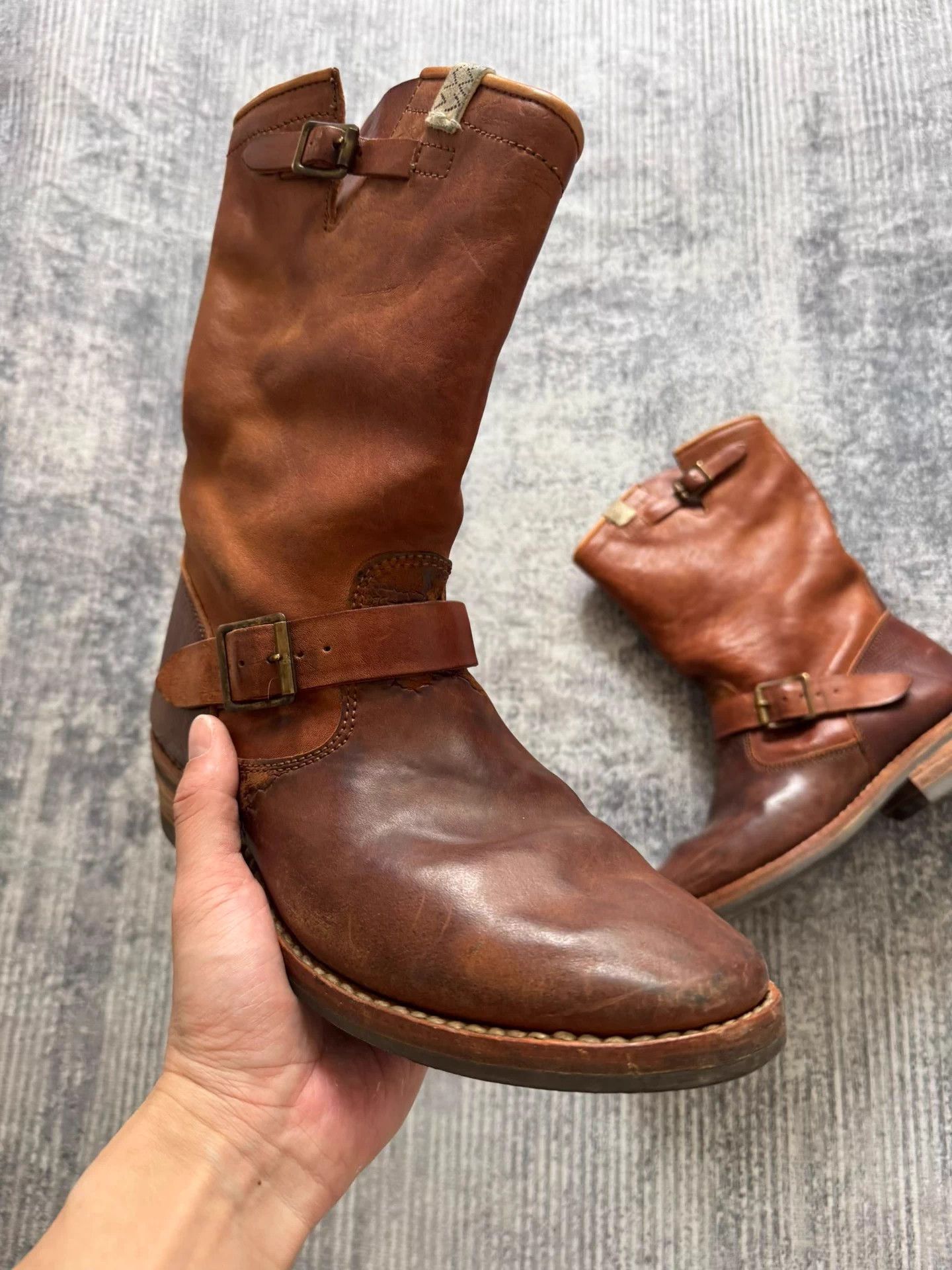 Visvim VISVIM 19SS T.W.O. BOOTS-FOLK Brown 9 Size US 9 / EU 42 - 3 Thumbnail