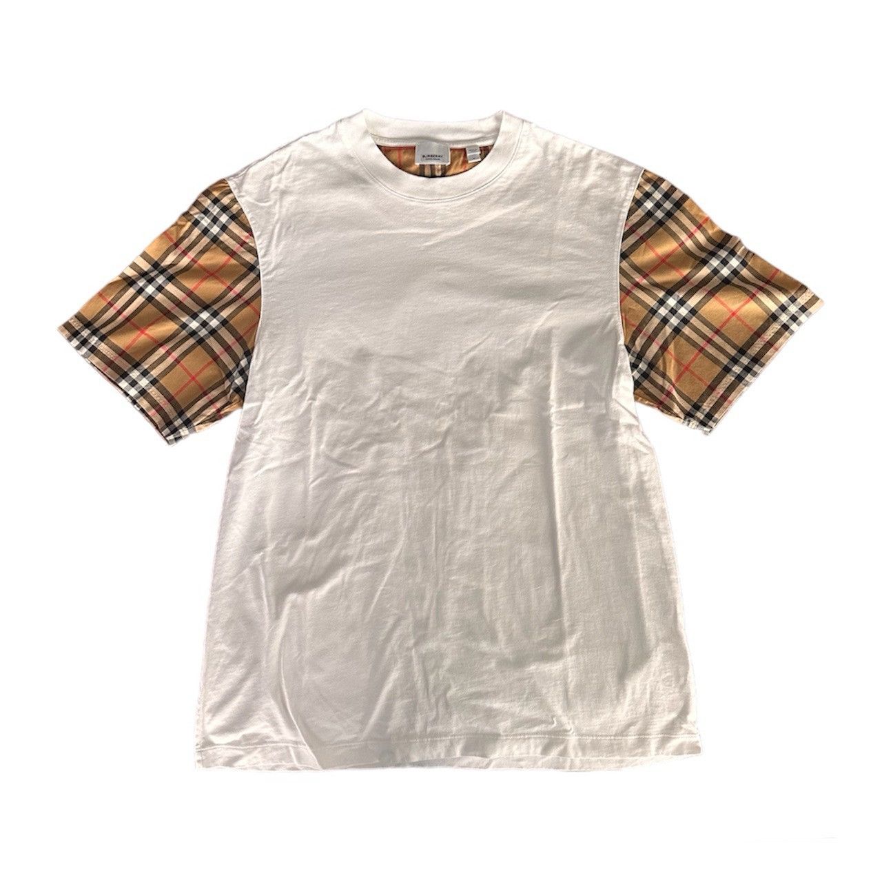 image of Burberry Carrick T-Shirt in White, Men's (Size Medium)