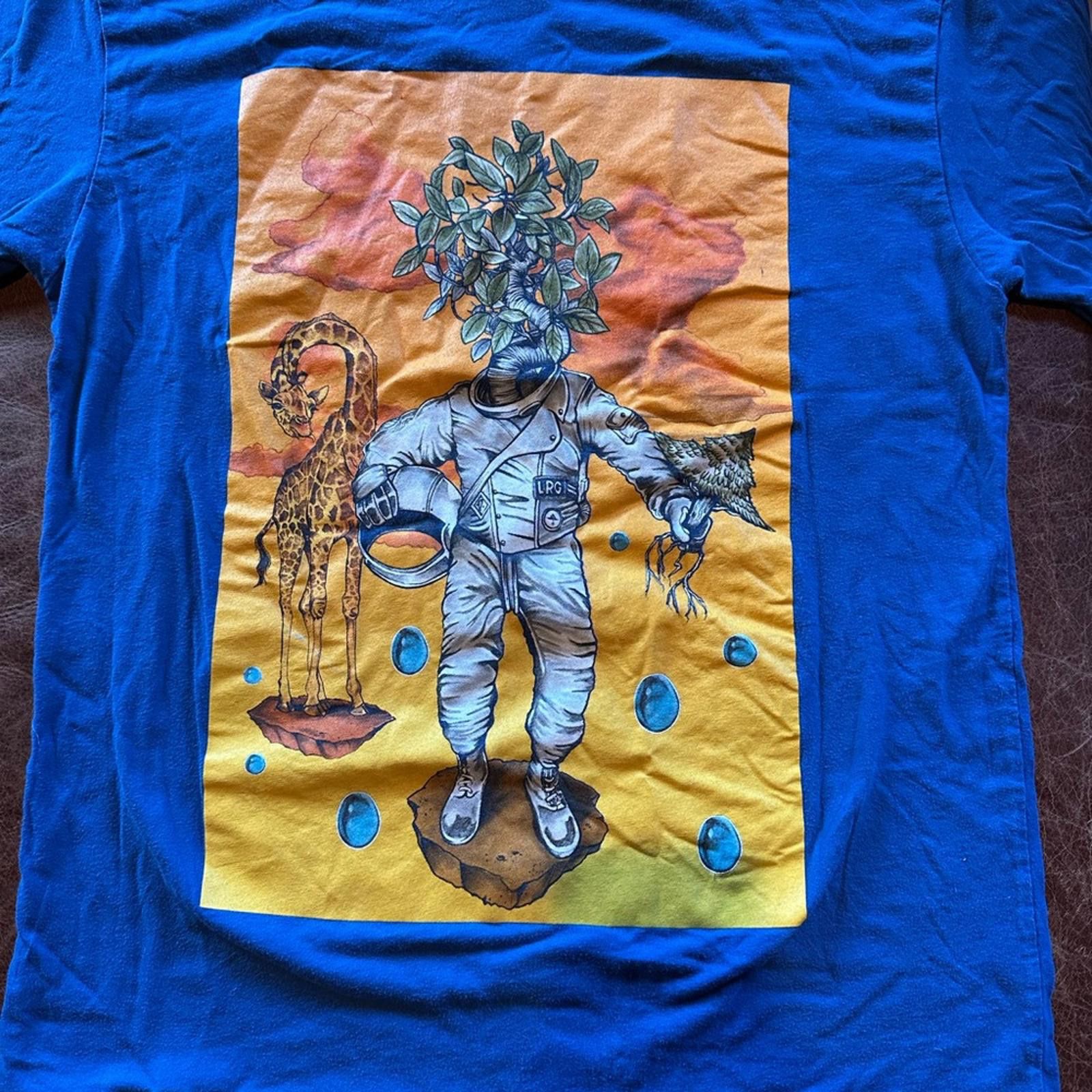 LRG LRG Graphic T-Shirt Blue Slim Small Size US S / EU 44-46 / 1 - 5 Thumbnail