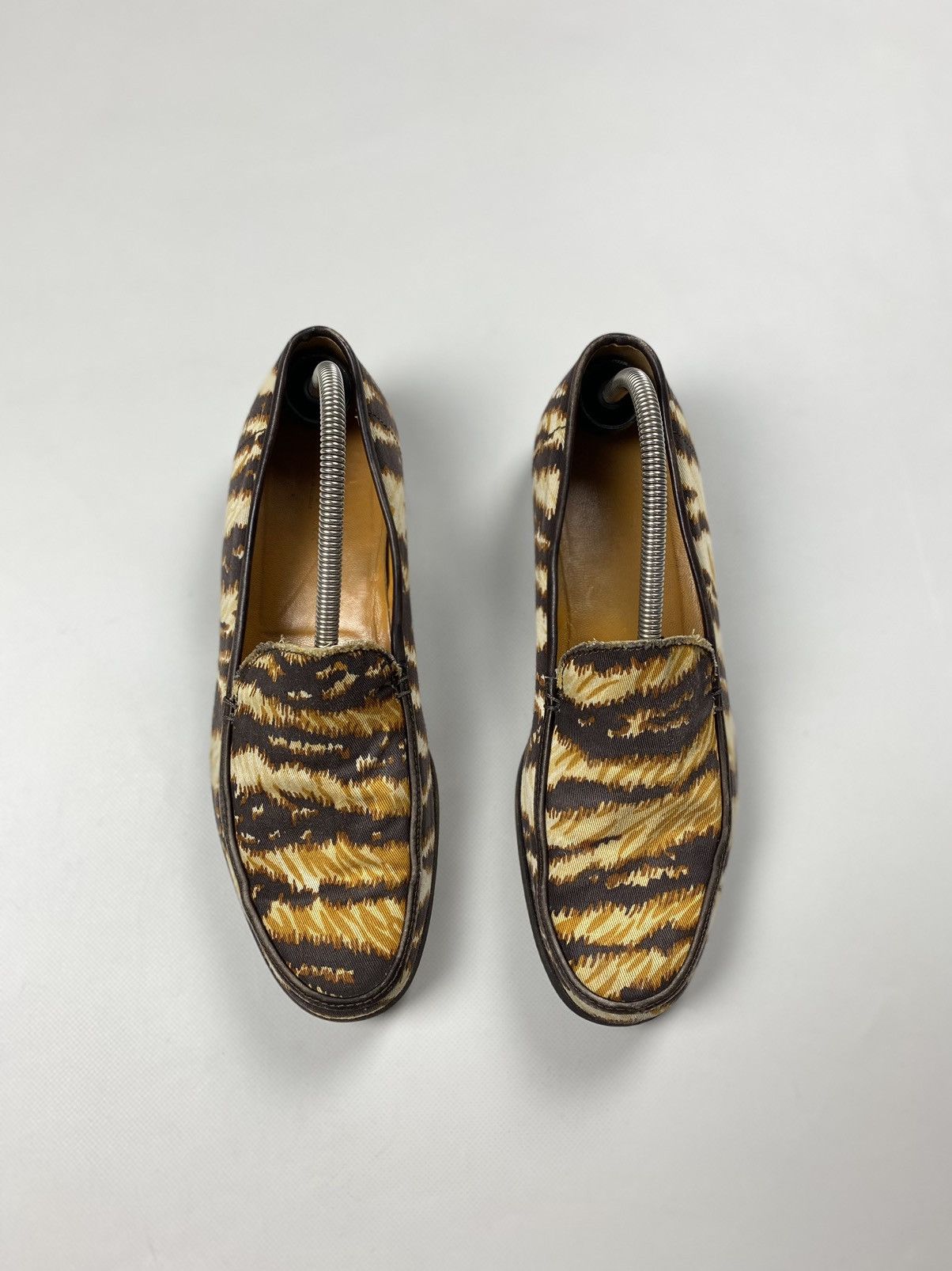 Dolce & Gabbana Dolce & Gabbana men’s vintage animal pattern loafer shoes Size US 8.5 / EU 41-42 - 7 Thumbnail