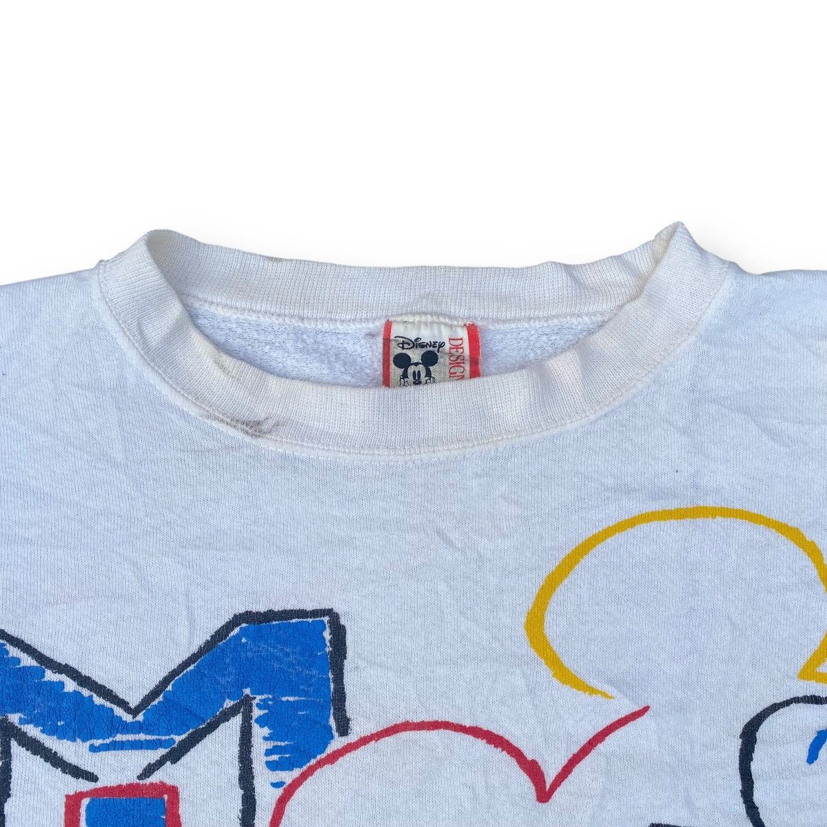 Disney × Mickey Mouse × Vintage Vintage 90’s Mickey Mouse Sweatshirt. #E4 Size US XXL / EU 58 / 5 - 2 Thumbnail