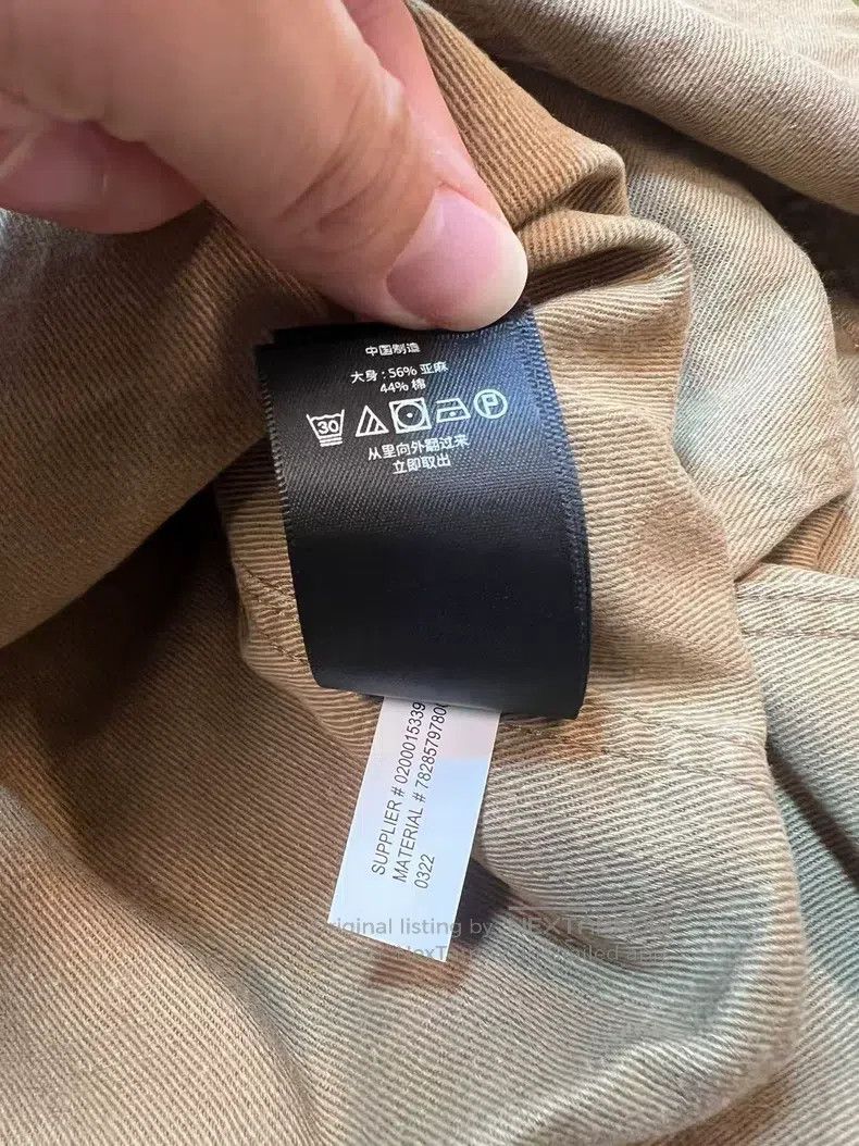 RRL Ralph Lauren RRL Ralph Lauren Cotton and linen painter splashed ink wor Size US M / EU 48-50 / 2 - 8 Thumbnail