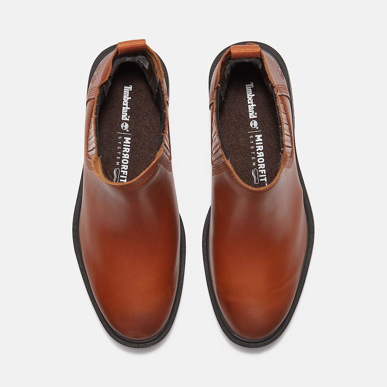 Timberland TIMBERLAND WOMEN'S 5.5 BRIMFIELD MID CHELSEA BOOT BROWN LTR Size US 5.5 / IT 35.5 - 2 Thumbnail