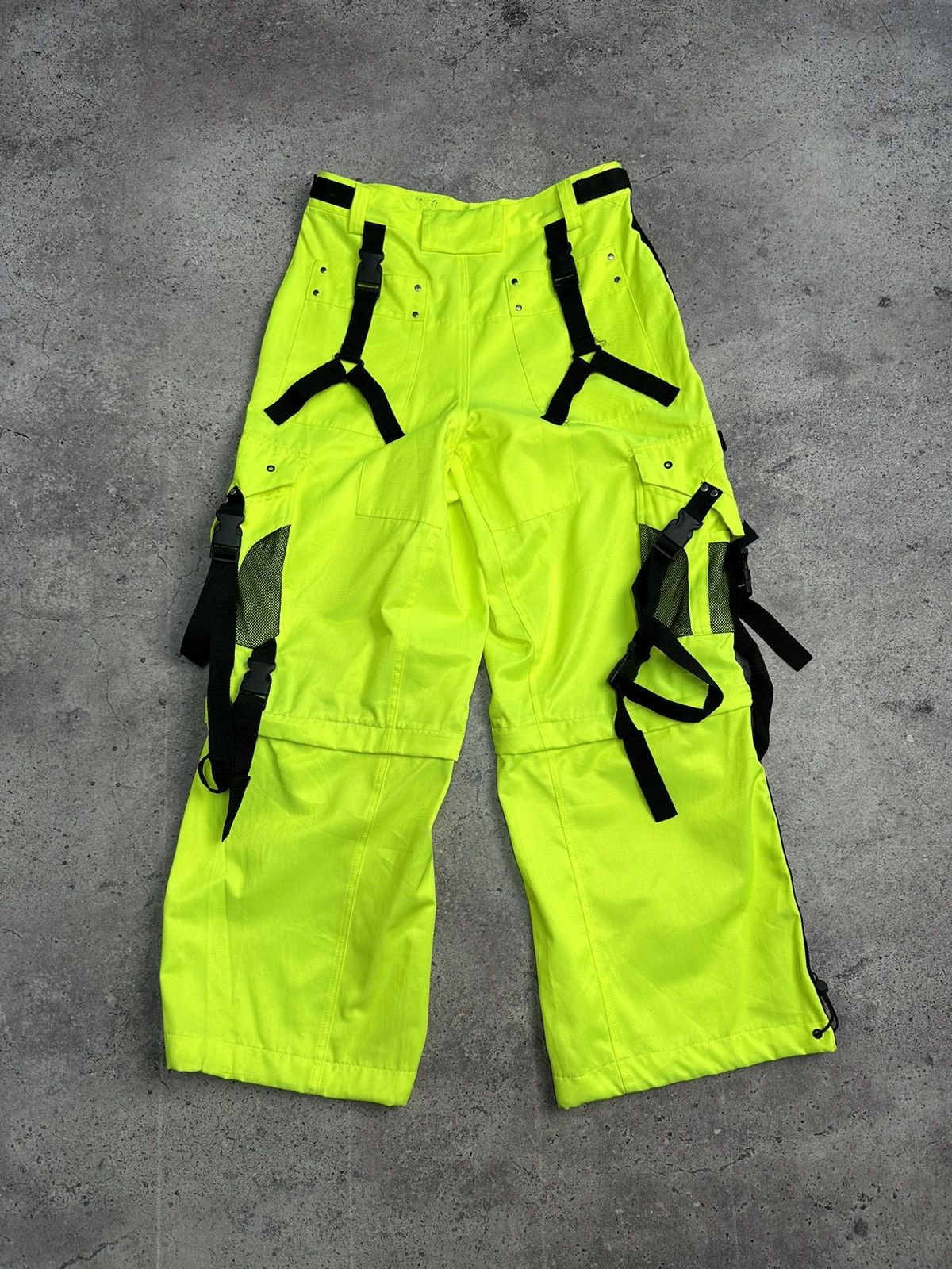 Vintage Vintage Amok London Rave Bondage Pants Belted Y2K Archival Size US 32 / EU 48 - 11 Thumbnail