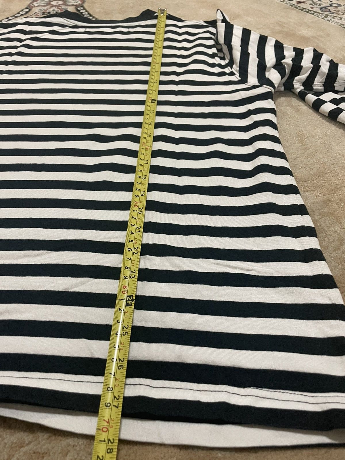 Designer × Number (N)ine × Vintage 🔥Rare🔥Vintage Numbernine L/S Tshirt Striped Design Size US M / EU 48-50 / 2 - 7 Thumbnail