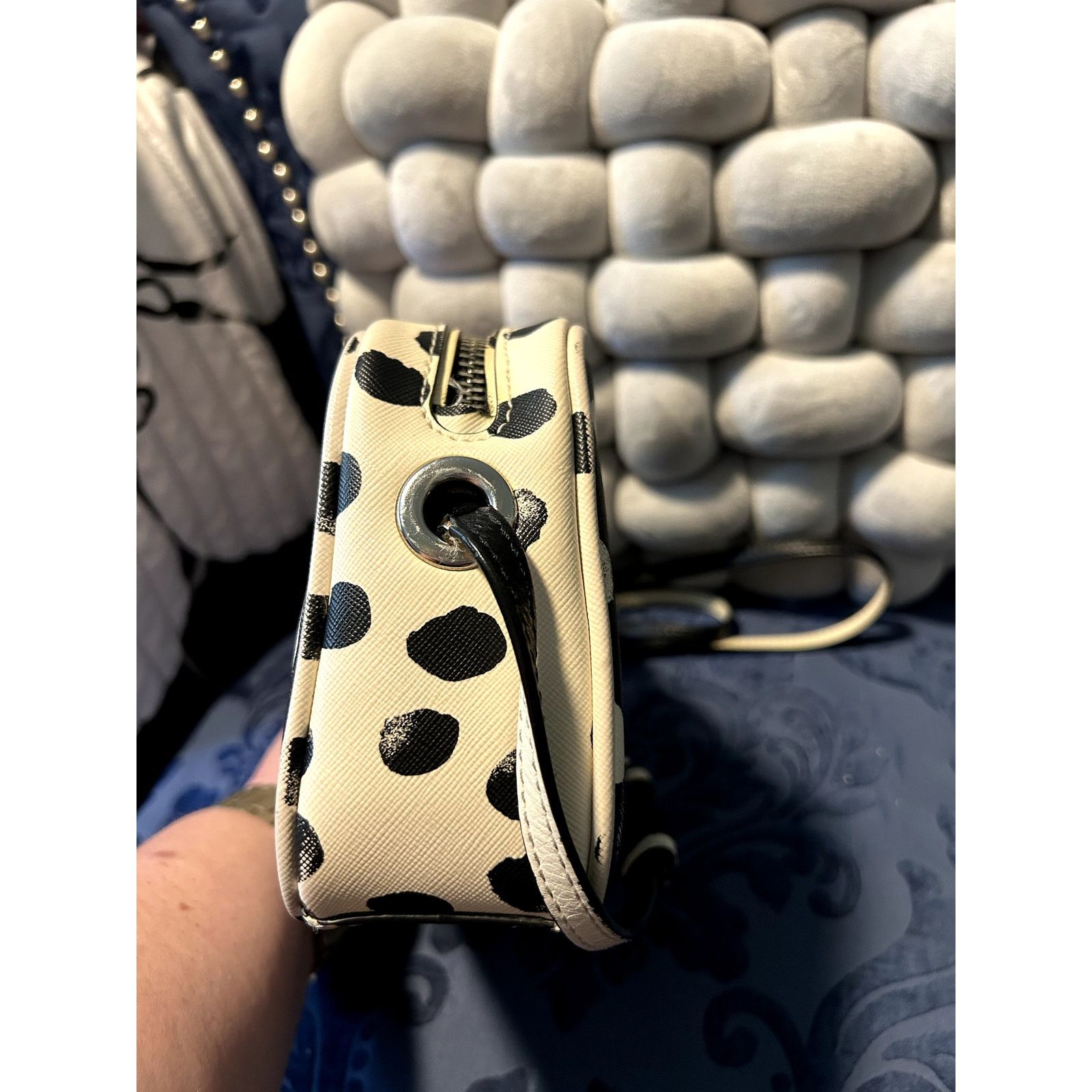Marc by Marc Jacobs Marc by Marc Jacobs Black & White Polka Dot Camera Crossbody Size ONE SIZE - 8 Thumbnail