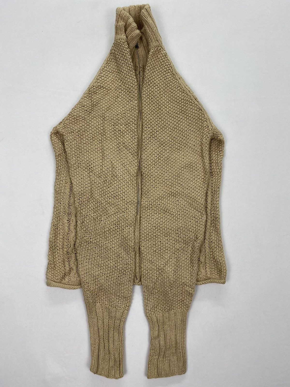 Designer × Japanese Brand Jusqua Cable Knit Sweater Size XS / US 0-2 / IT 36-38 - 5 Thumbnail