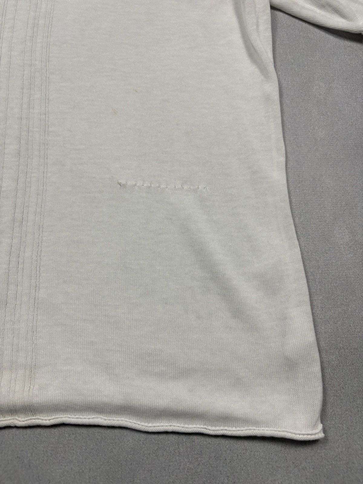 Jil Sander Jil Sander Archive Knit Panel Minimalist Tee Italy 2000s Y2K Size M / US 6-8 / IT 42-44 - 6 Thumbnail