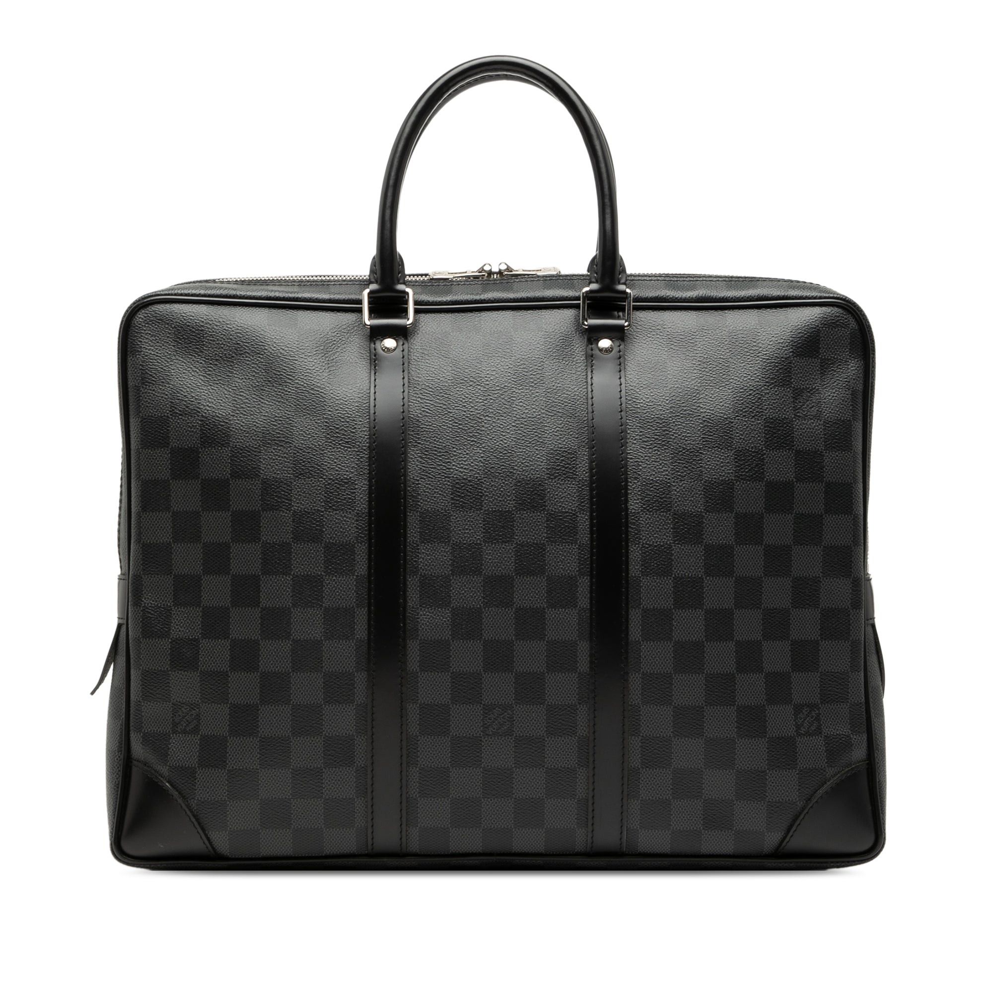 Damier Graphite Porte Documents Voyage PM