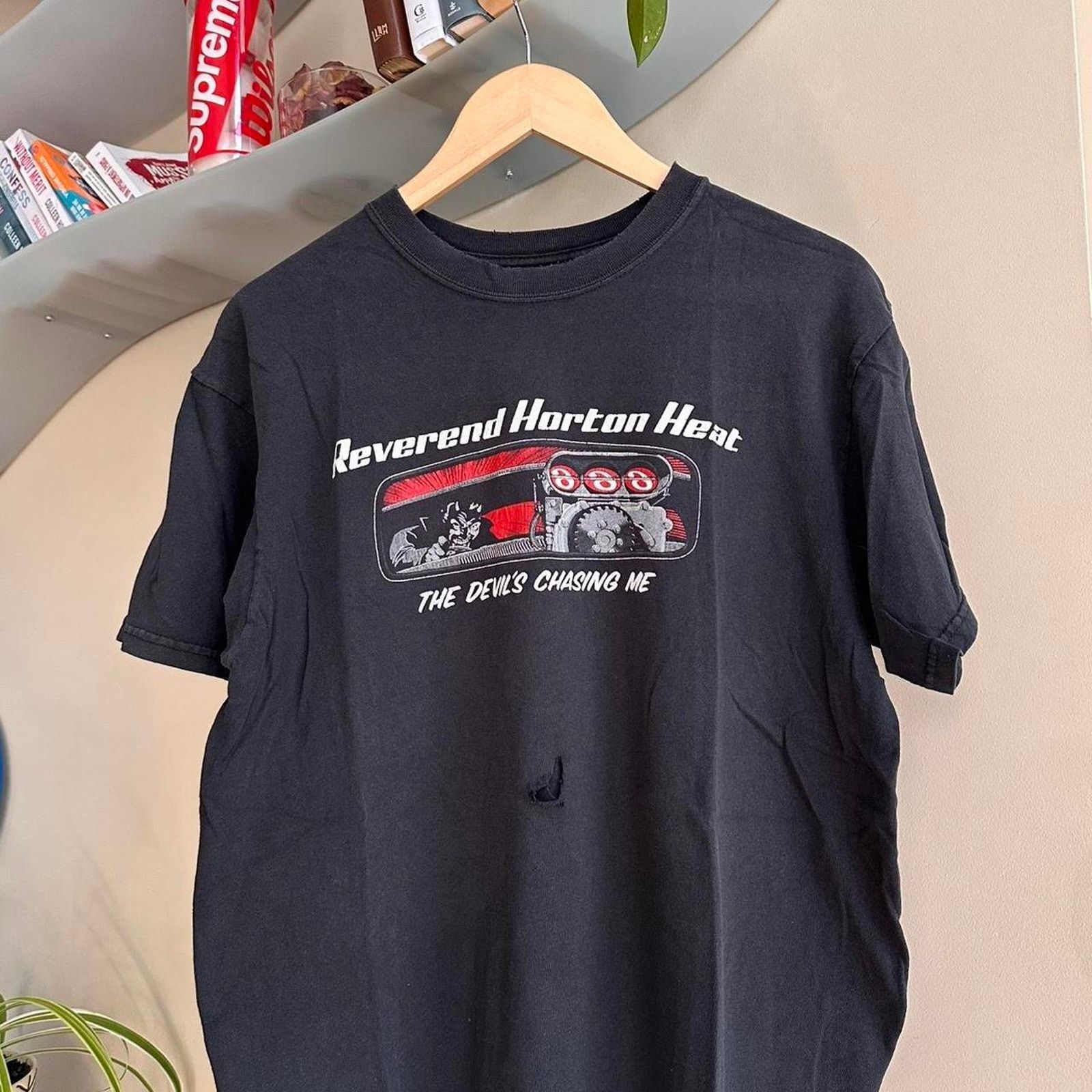 Band Tees × Vintage Vintage Reverend Horton Heat Shirt Size US M / EU 48-50 / 2 - 2 Thumbnail