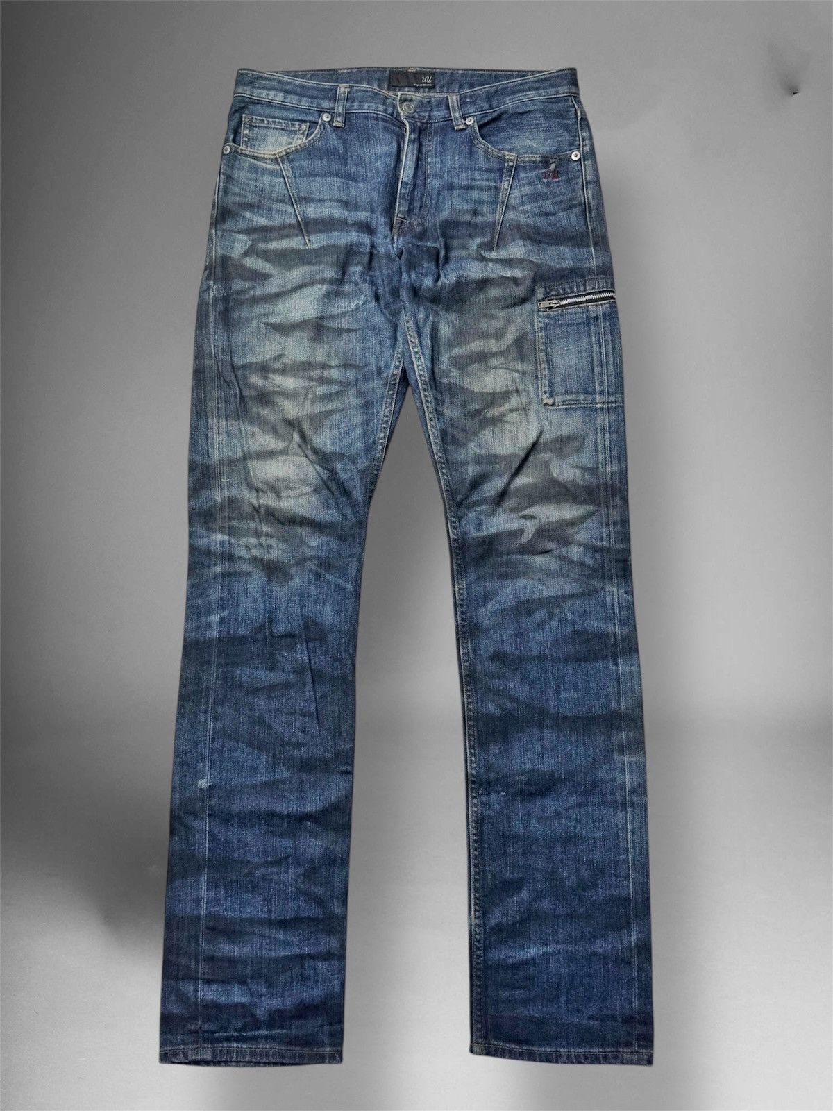 Japanese Brand Undercover Distressed Denim Size US 30 / EU 46 - 1 Thumbnail