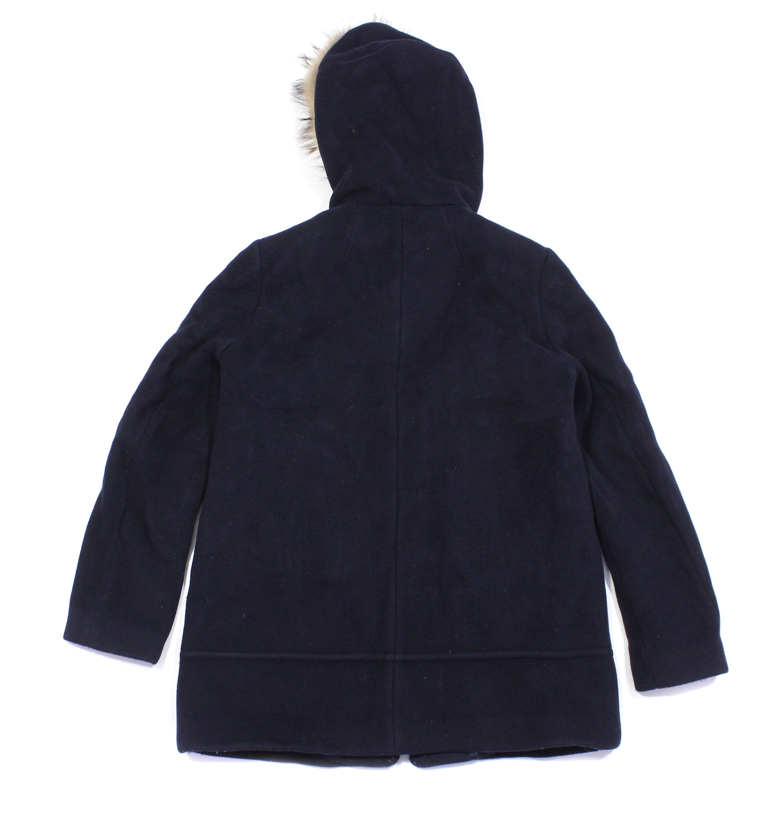 Sandro Wool Hooded Coat Size XS / US 0-2 / IT 36-38 - 2 Thumbnail