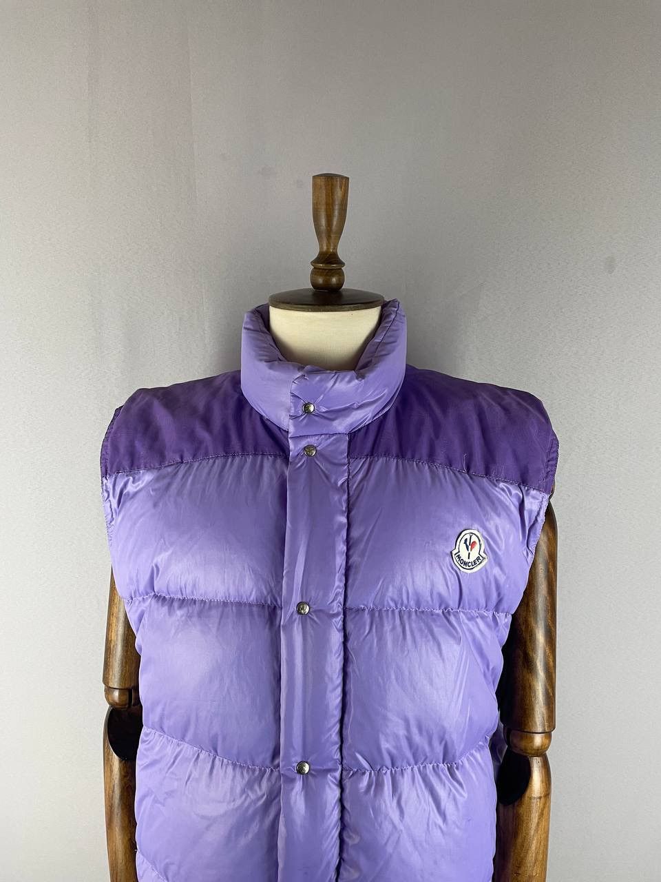 Moncler Moncler Grenoble Down Jacket Vest Vintage 1990s Purple Size US M / EU 48-50 / 2 - 16 Thumbnail