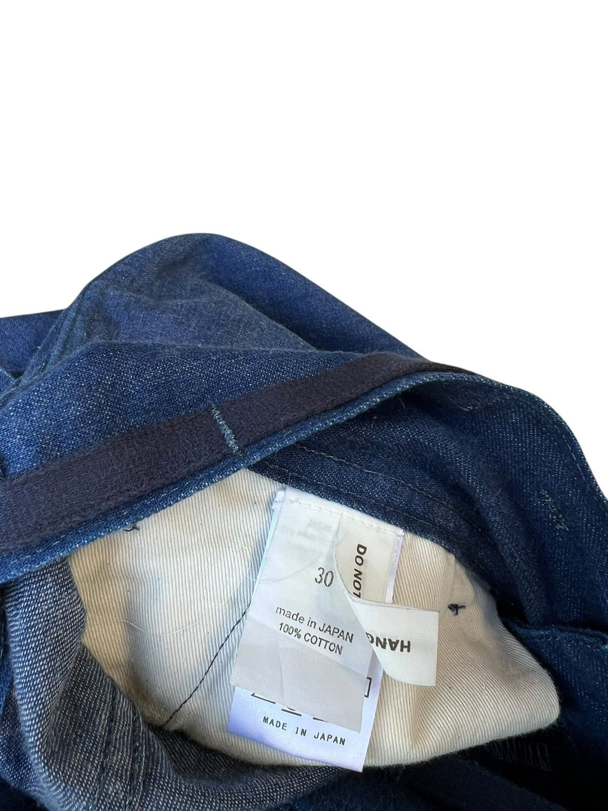 Chimala Chimala Indigo Blue Denim Cropped Baggy Trouser Pant Size US 32 / EU 48 - 22 Thumbnail
