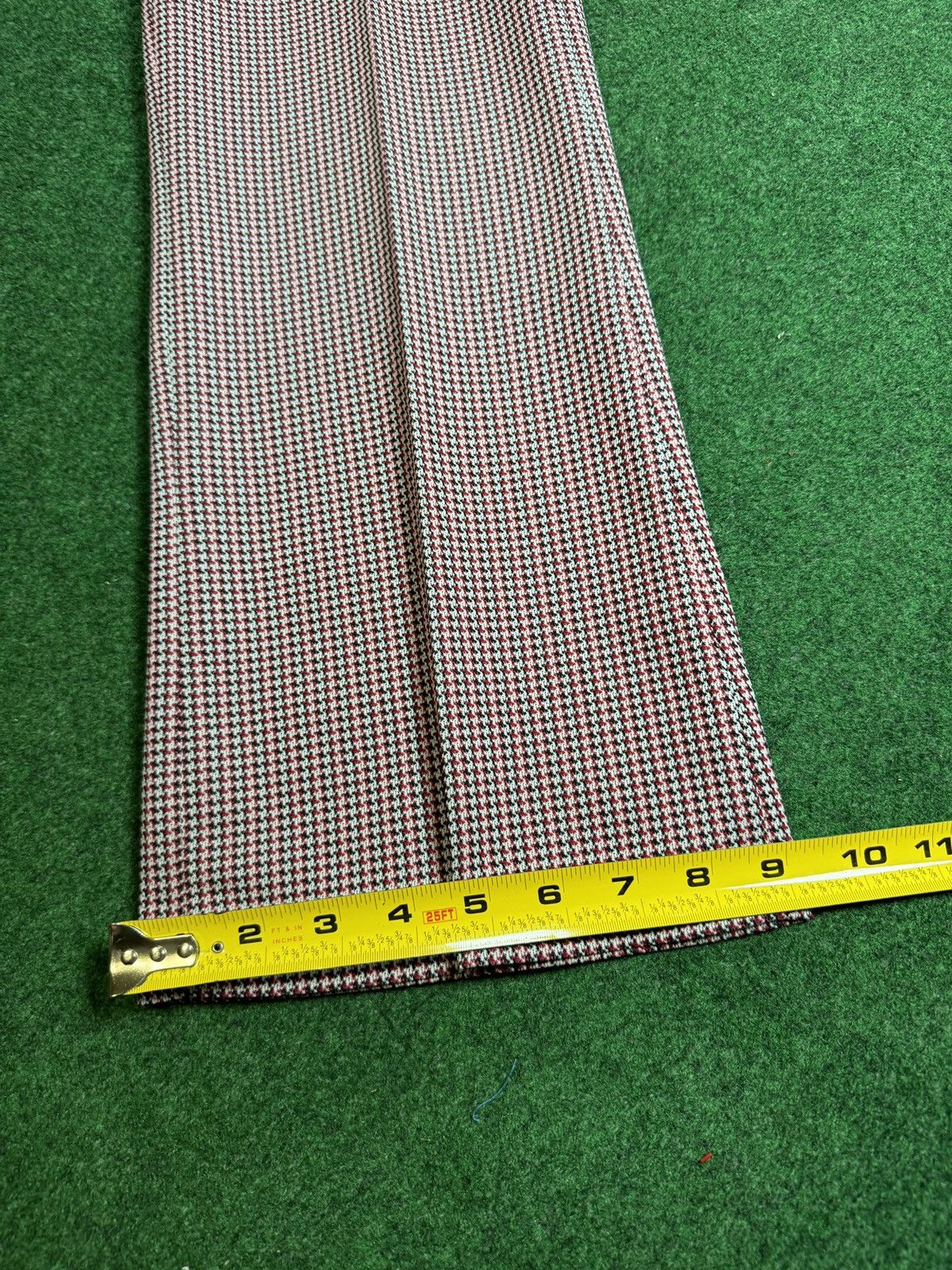 Vintage Vintage 70s Flare Bell Bottom Checkered Talon Disco Pants Size US 30 / EU 46 - 8 Thumbnail